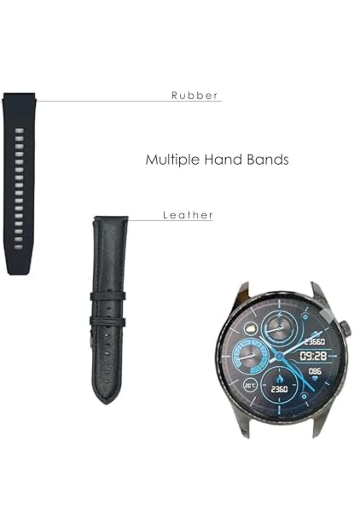 Generic-GT 5 Hero Multi-Function Smartwatch 4