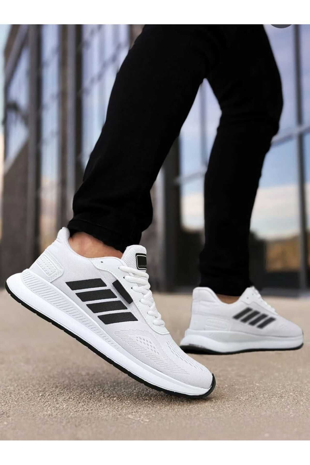 Noyfa bez yürüyüş ayakkabısı taban ortopedik erkek sneaker