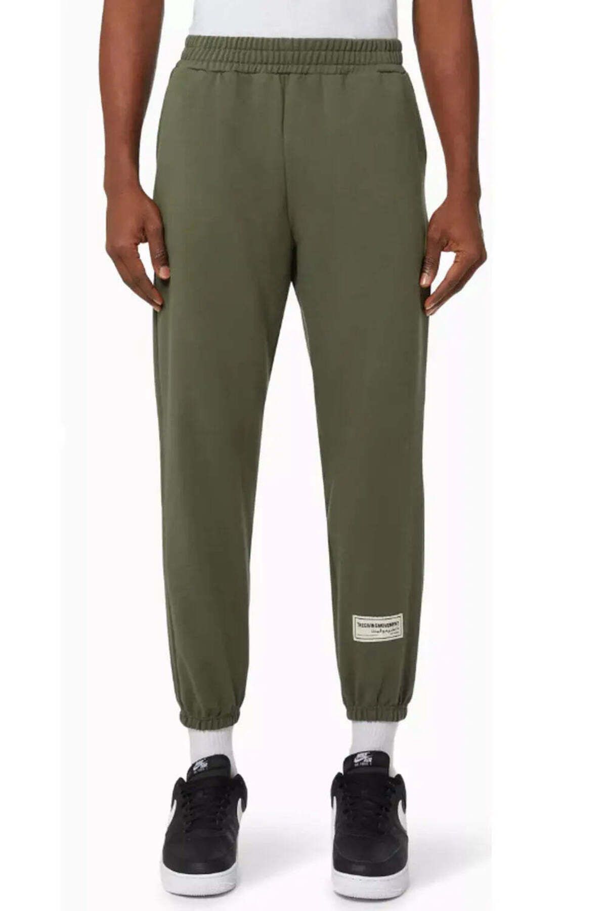 American Rag Cie Unisex Klasik Organik Pamuk Sweatpants - Khaki Renk Seçeneği