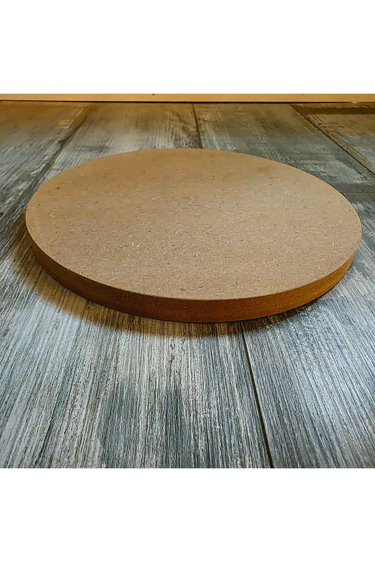 ba home design Hobi Amaçlı Ham MDF Boyama ve Kaplamaya Hazır Çap 27.8 cm Kalınlık 18mm