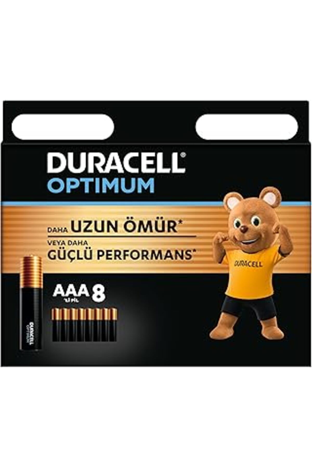 Roses Store Optimum Aaa İnce Kalem Pil (8’Li Paket) - Alkalin Pil 1,5V - Pil Saklama Paketi - Lr03 Mx2400
