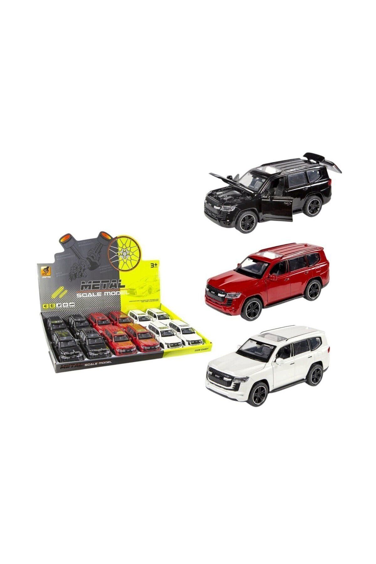 Aymir Ticaret KM-3261D Vardem Çek Bırak 1:32 Işıklı Ve Sesli Metal Land Jeep
