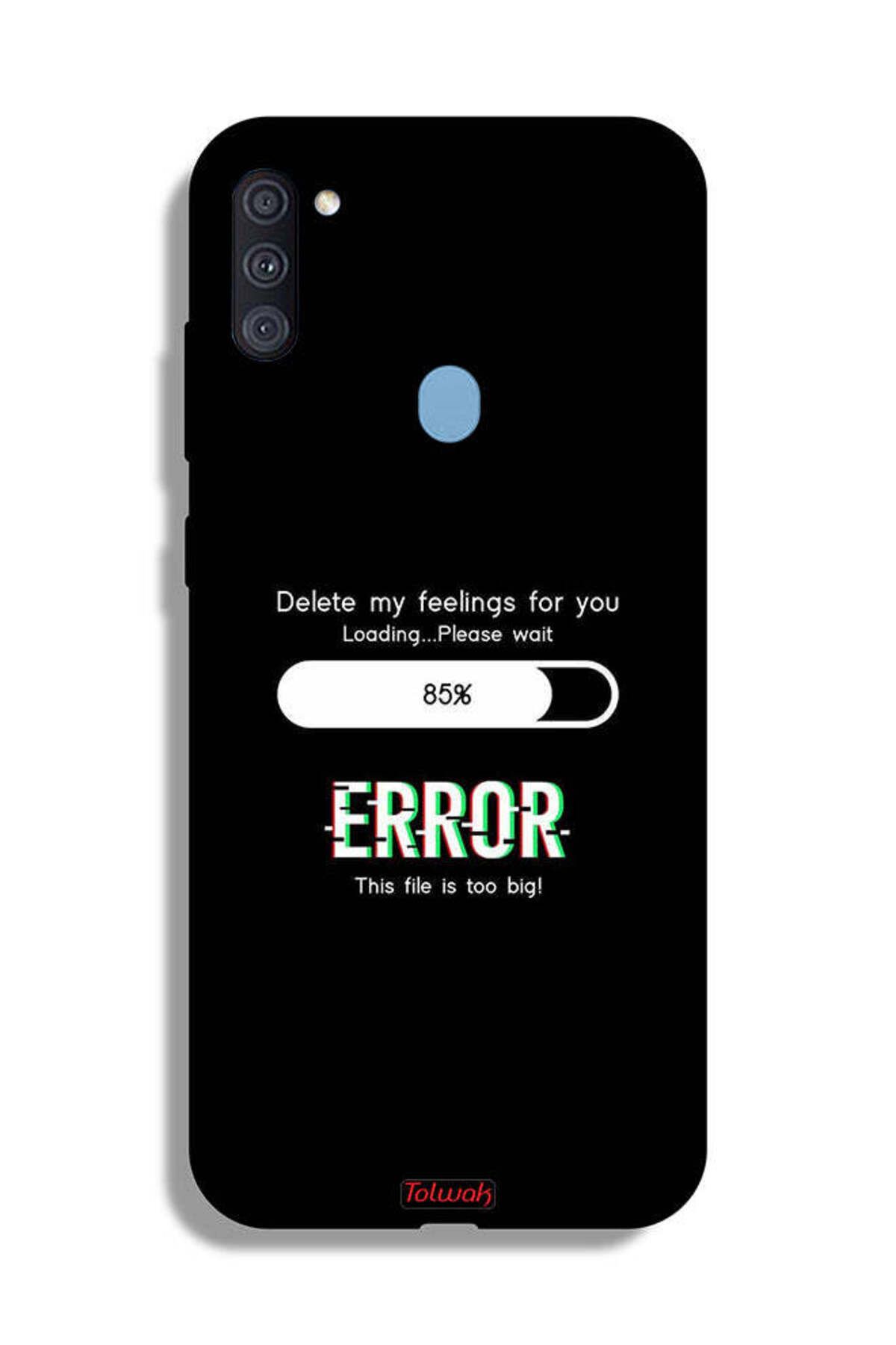 Tolwak-Samsung Galaxy A11 Protective Case Cover Delete My Feelings For You 1