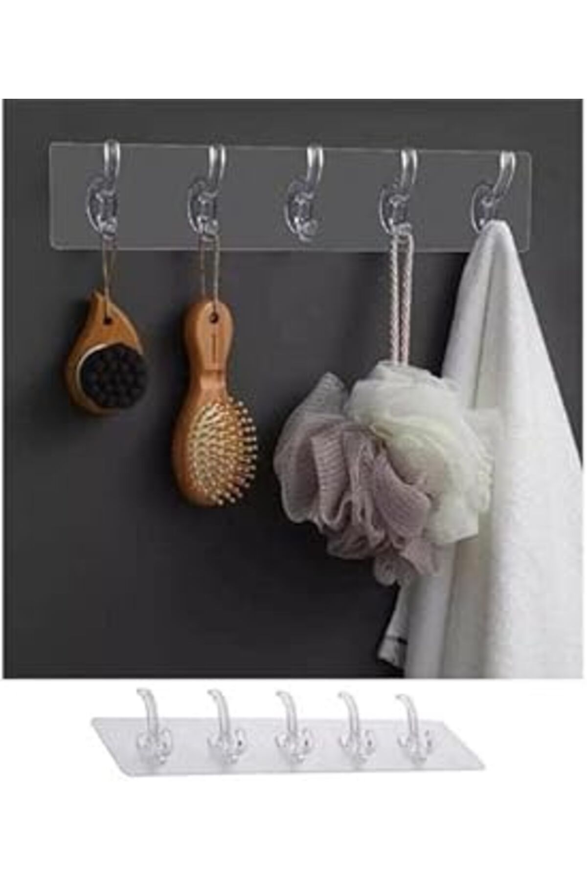 Roses Store Transformacion Xenoty 5 Pinli Yapışkanlı 90D Tüm Alanlarda Askı