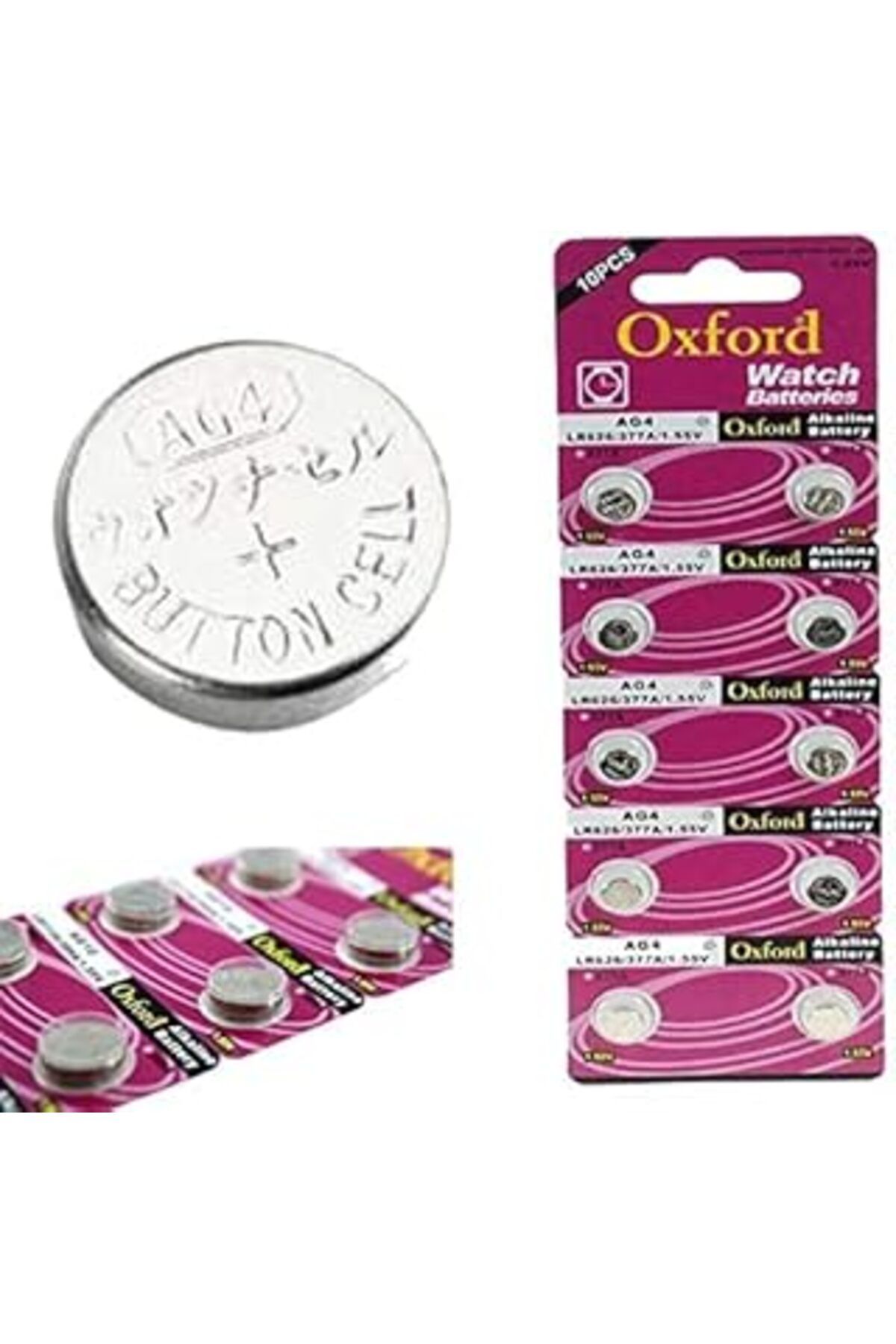 Pazarcan Oxford Alkalin 1,5V Pil Ag4/Lr626/377A