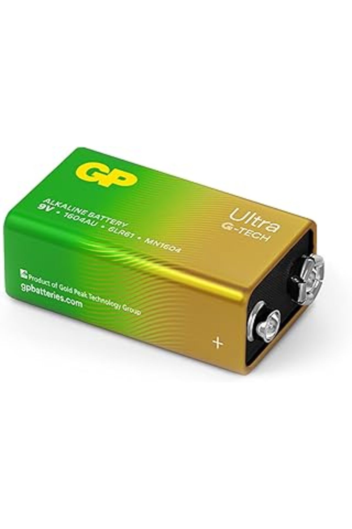 Pazarcan Gp Batteries G-Tech Ultra Alkalin 9V - 6Lr61 Boy 9V Pil Tekli Kart