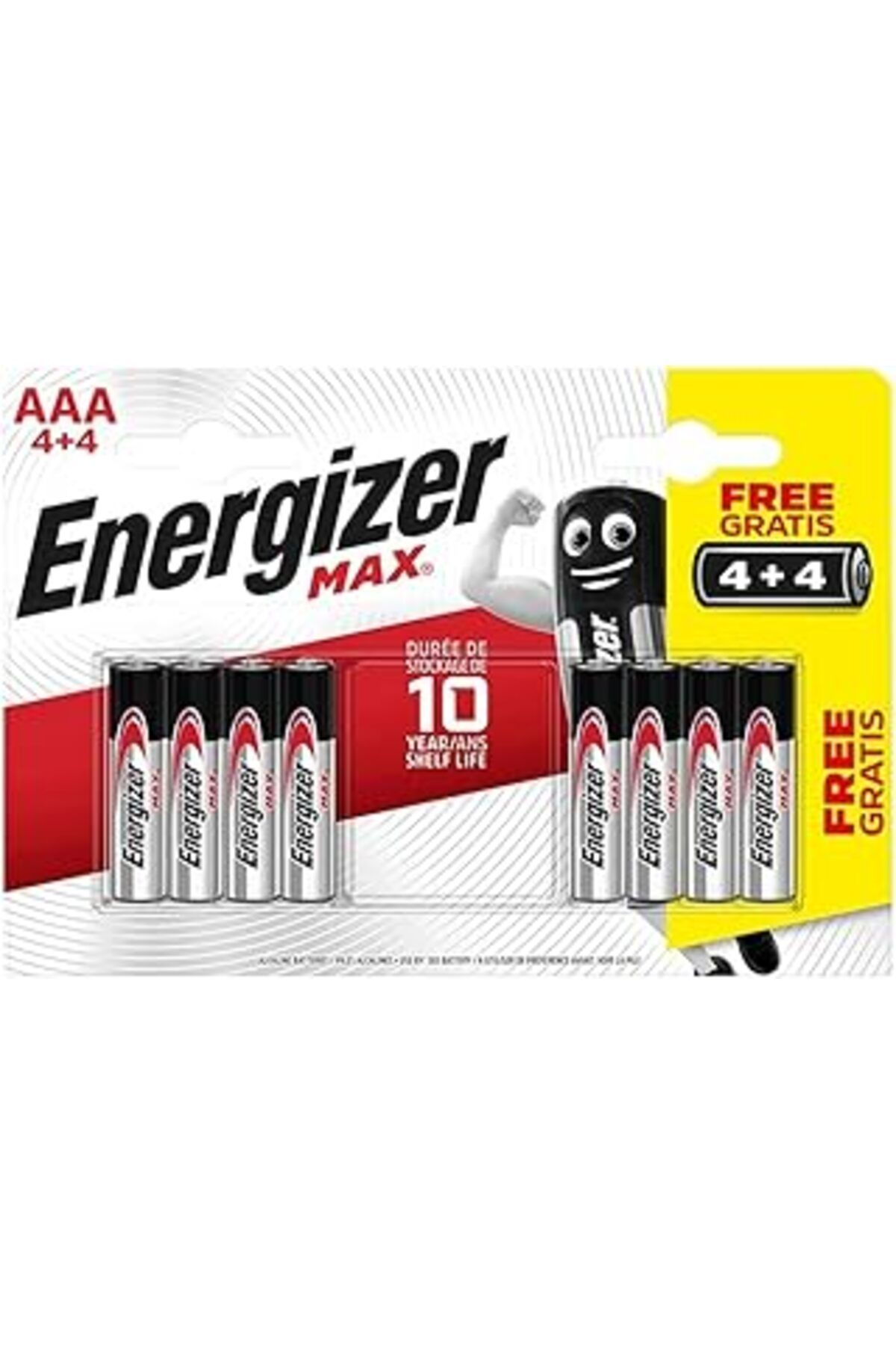 Pazarcan Energizer Ince Kalem Pil (Aaa) 4+4 Lu Promosyon