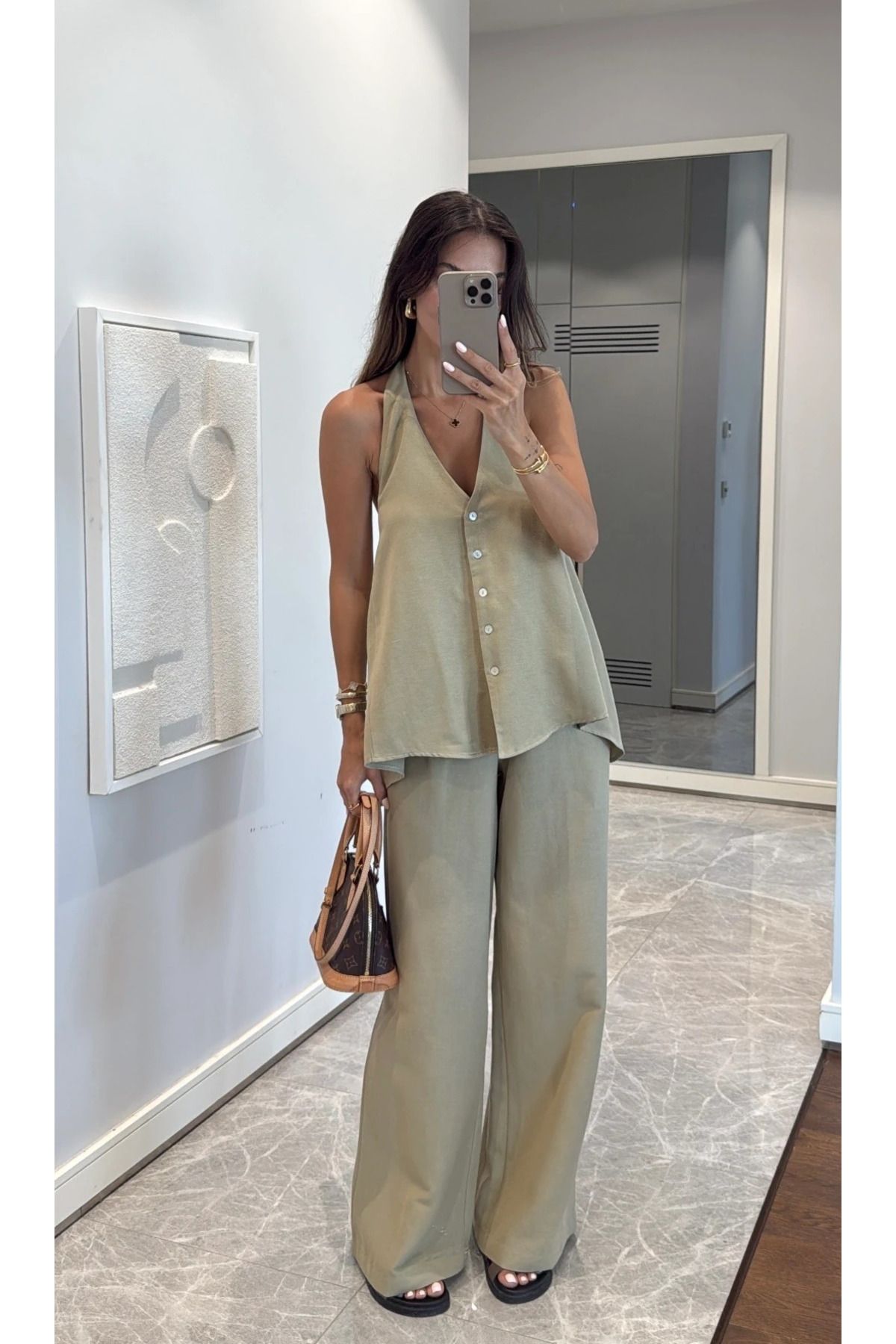 Khaki Women Clothing with Latest Models - Trendyol - Page 151