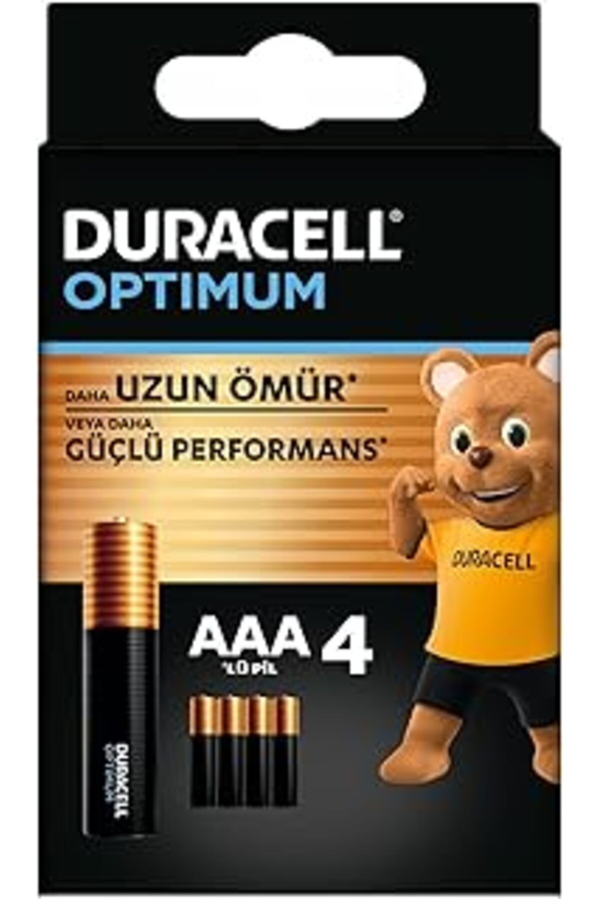 TBSProjects Optimum Aaa İnce Kalem Alkalin Pil, 4’Lü Paket, 1.5V, Saklama Paketi - Lr03 Mx2400