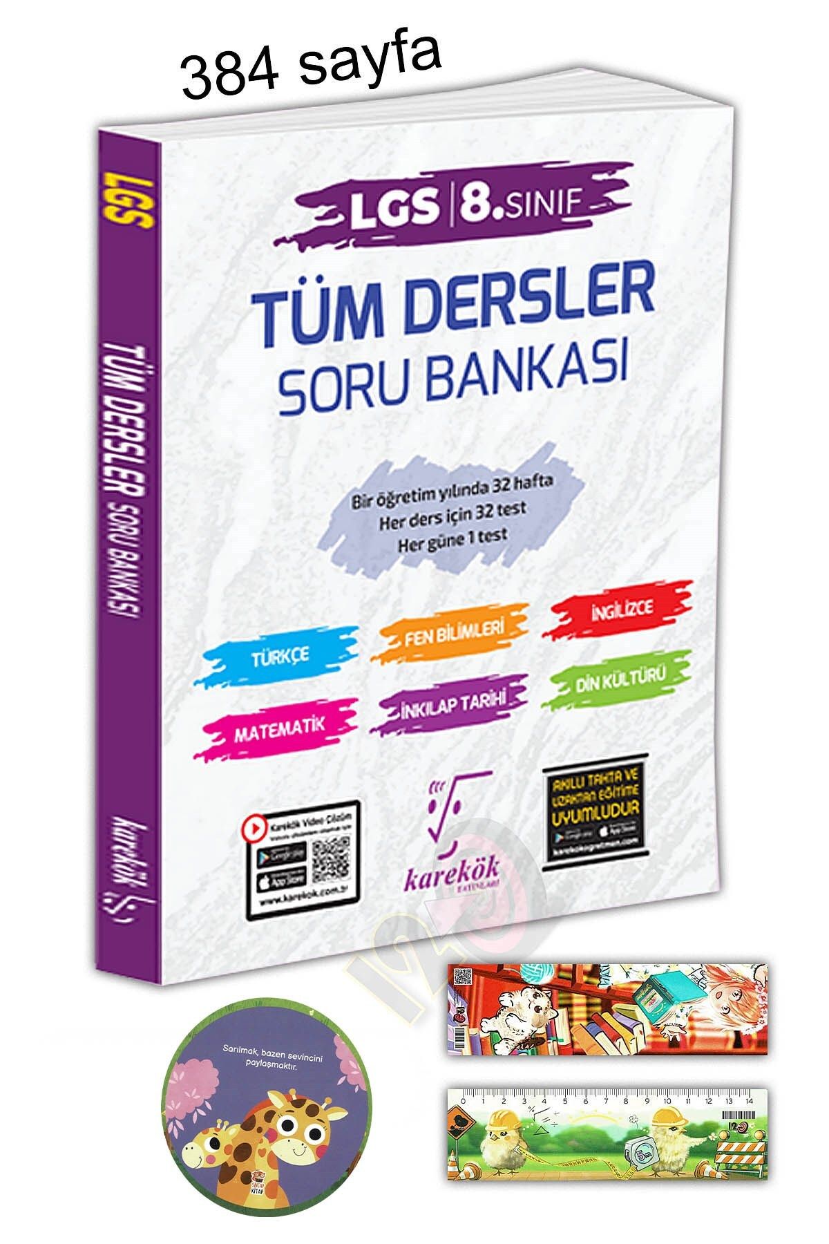 Karekök Yayınları 8. Sınıf LGS Tüm Dersler Soru Bankası (Türkçe Fen İngilizce Matematik İnkılap Din)