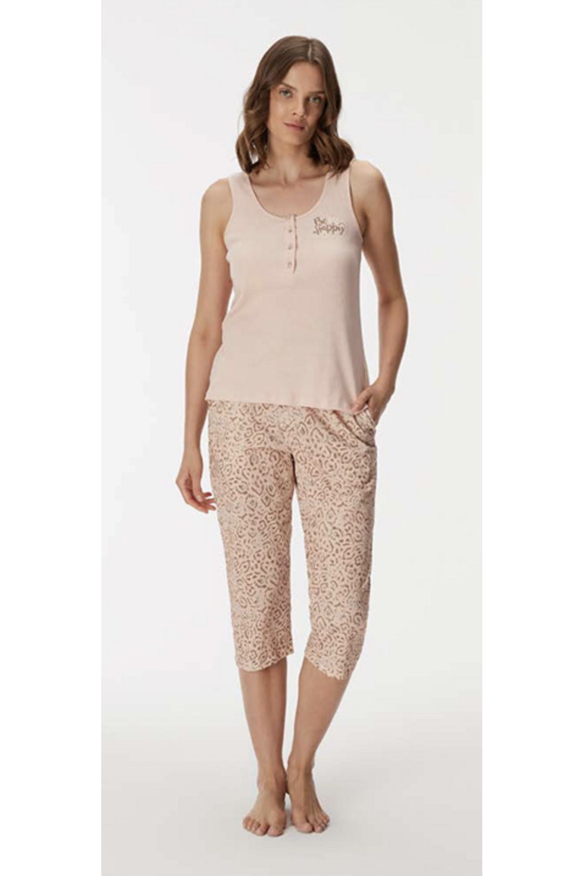 NightLove Anıl Liatris 11368 Kadın Pijama Takımı