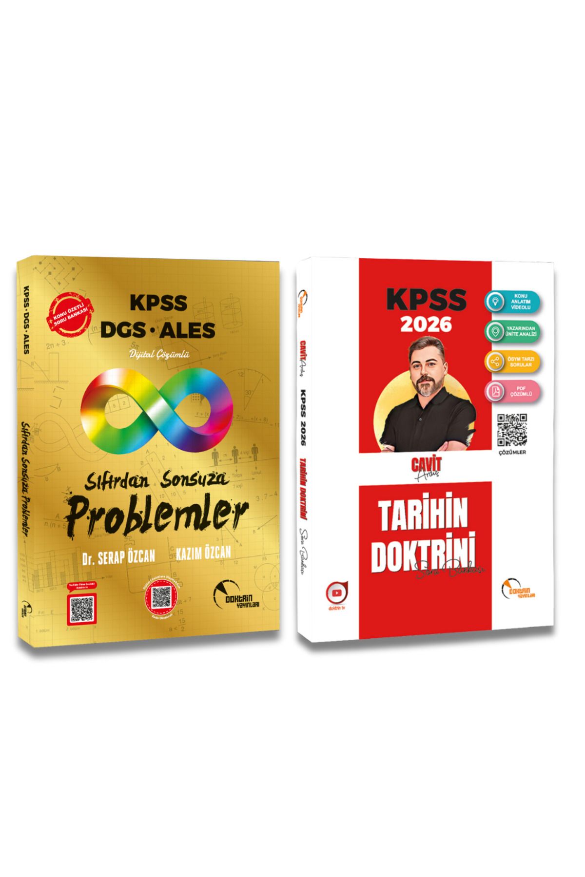 Doktrin Yayınları 2026 KPSS Tarih Seti (2026 KPSS Tarihin Doktirini + KPSS DGS ALES Problemler)