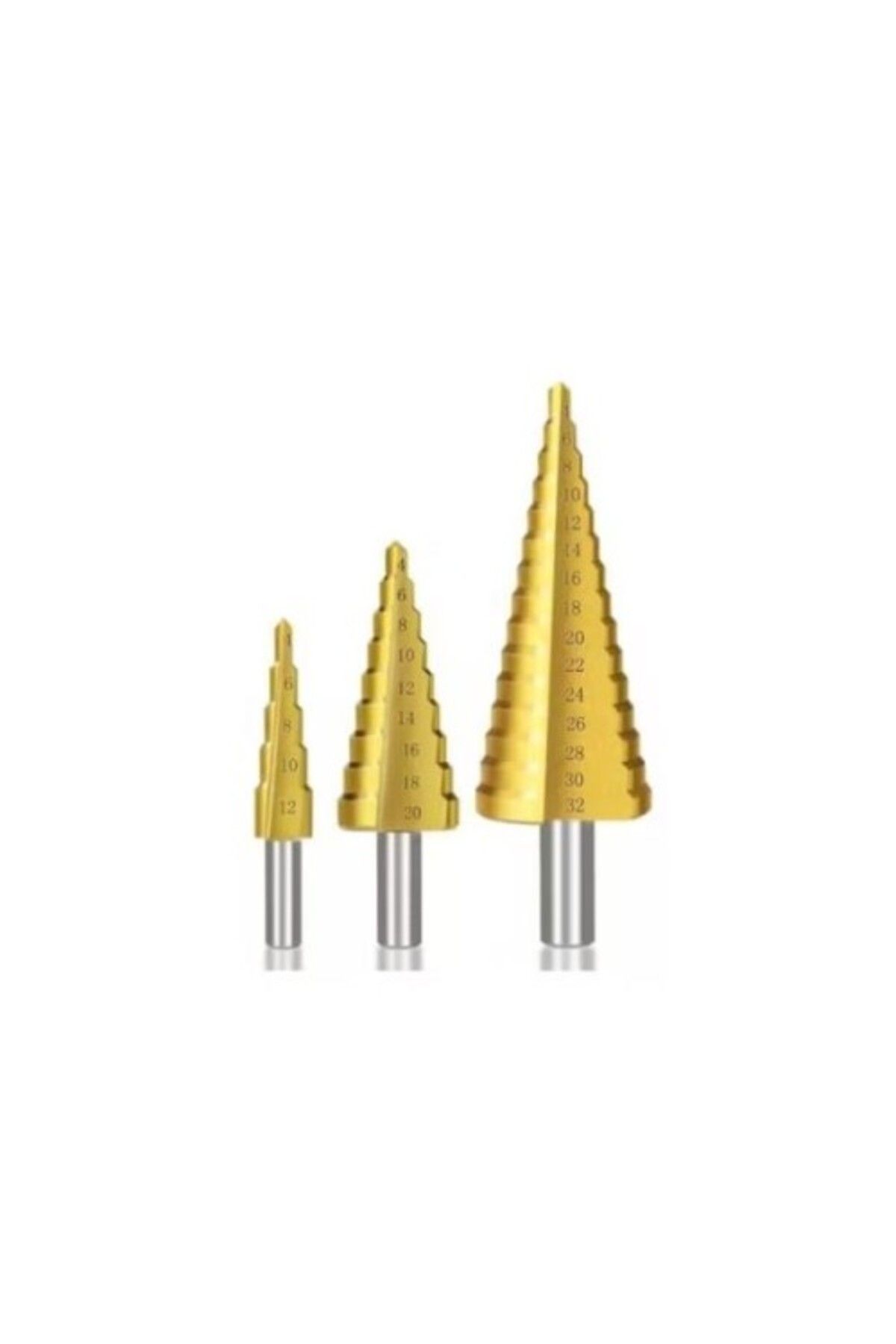 ZhlTools Kademeli Matkap Ucu Sac Delme Panç Seti