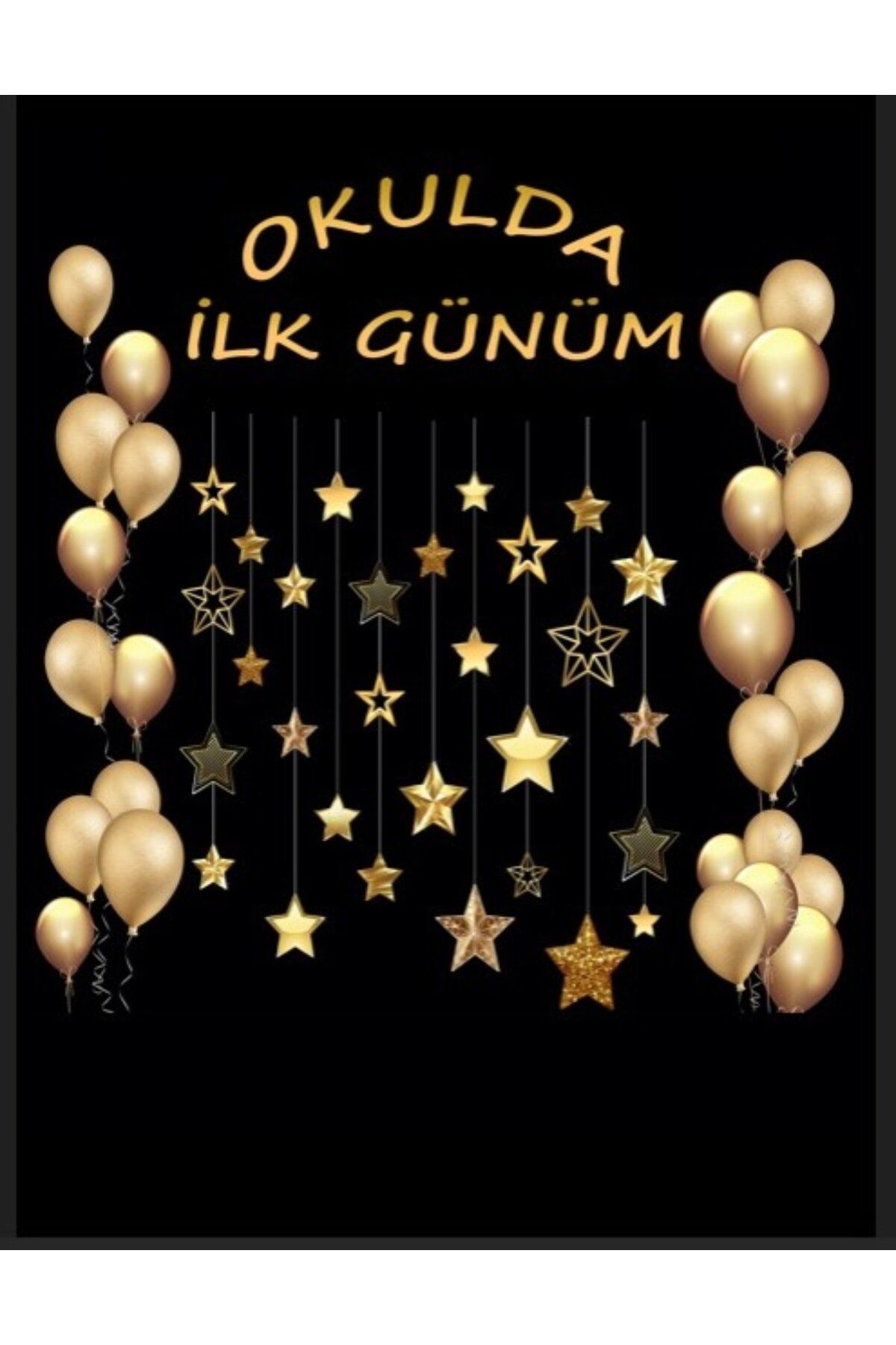 PROMISEBACKDROP2 OKULDA İLK GÜNÜM 150x200 KUMAŞ PANO OKUL ETKİNLİK