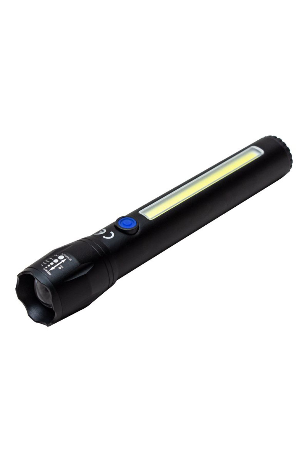 andela ŞARJ EDİLEBİLİR ZOOMLU COB LED EL FENERİ (5057)