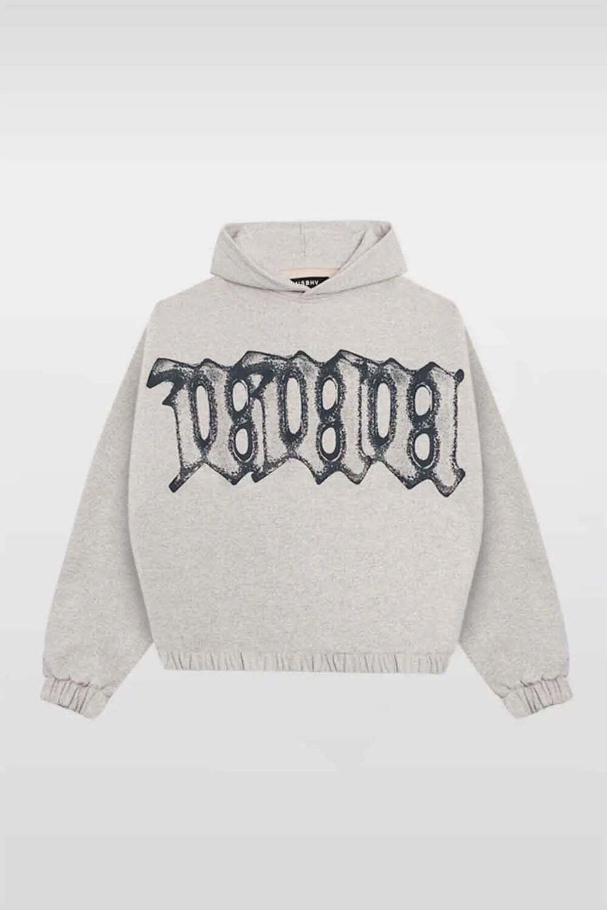 American Rag Cie Özgün Tasarımıyla Triple M Hoodie - Rahat ve Şık Gri Sweatshirt