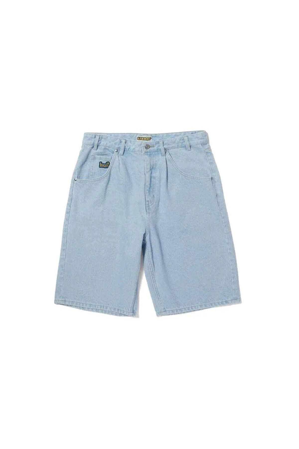 American Rag Cie HUF Cromer Short: %100 Pamuk, Baggy Fit Denim Şort - Konfor ve Şıklık