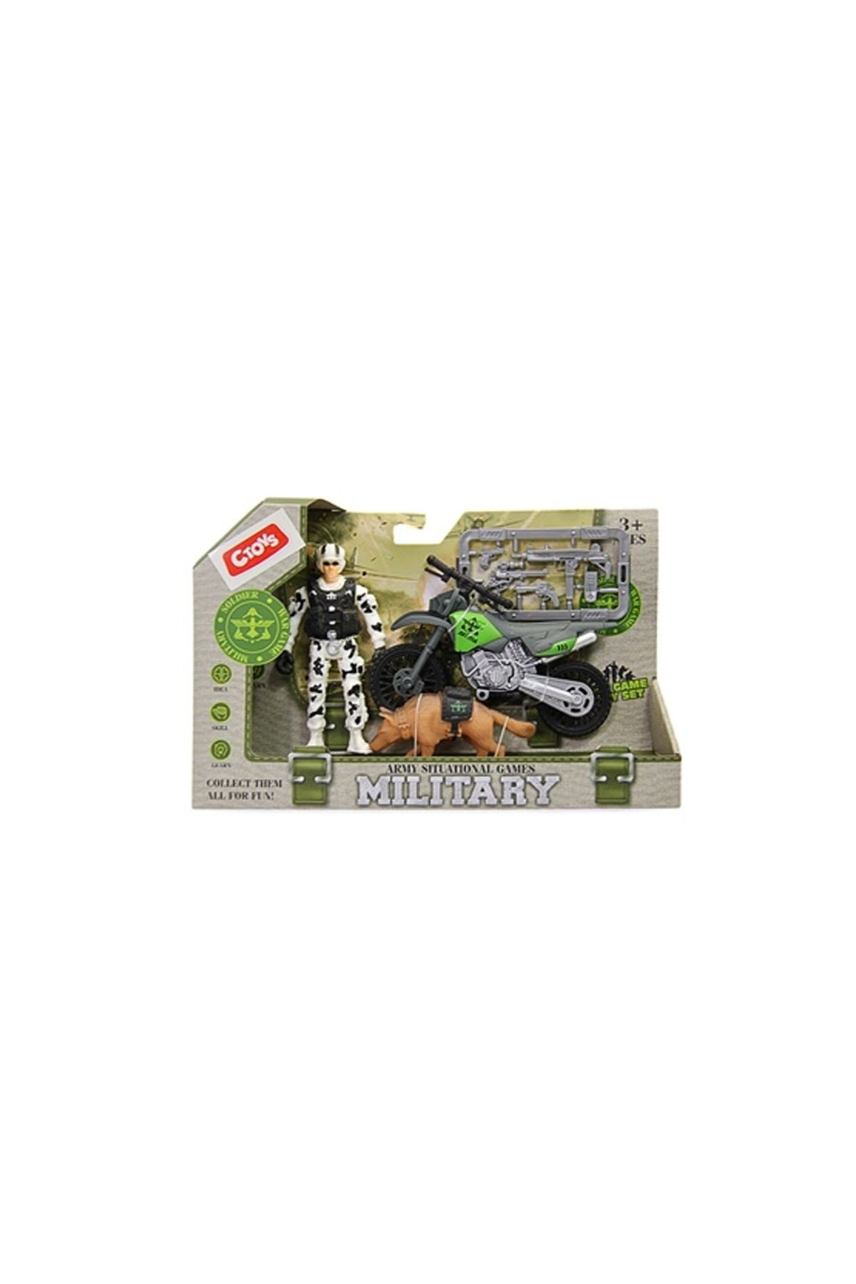 ctoy Oyuncak Mini Asker Seti F9-1