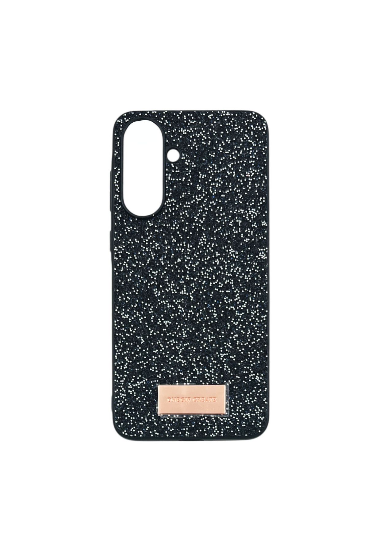 Nettech Samsung Galaxy A36 Uyumlu Simli Arka Koruma Kılıf (Siyah) NT-113473