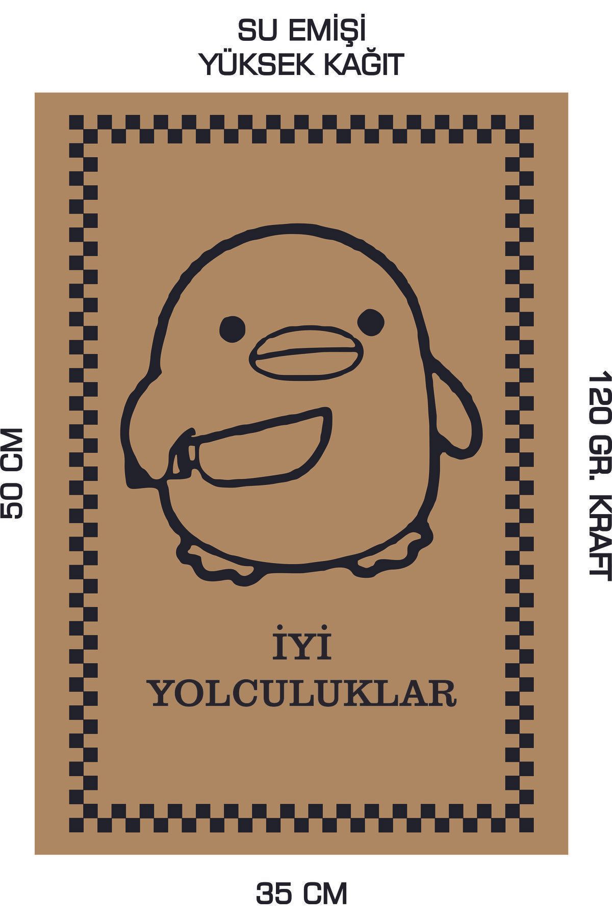 duha trend 35x50 120 Gr. Kraft Kağıt Oto Paspası Civciv 50 Adet