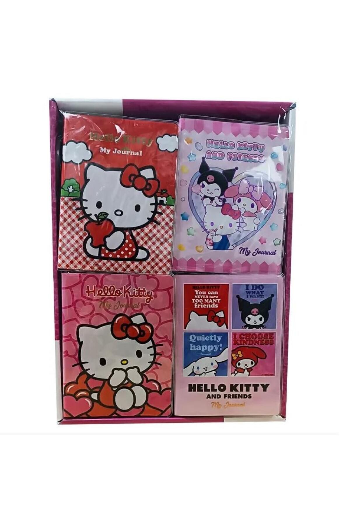Bruno Visconti Vj Hello Kitty Mini Journal Not Defteri A6 128 Sayfa80 Gram 525-2214 (16 Lı Paket)