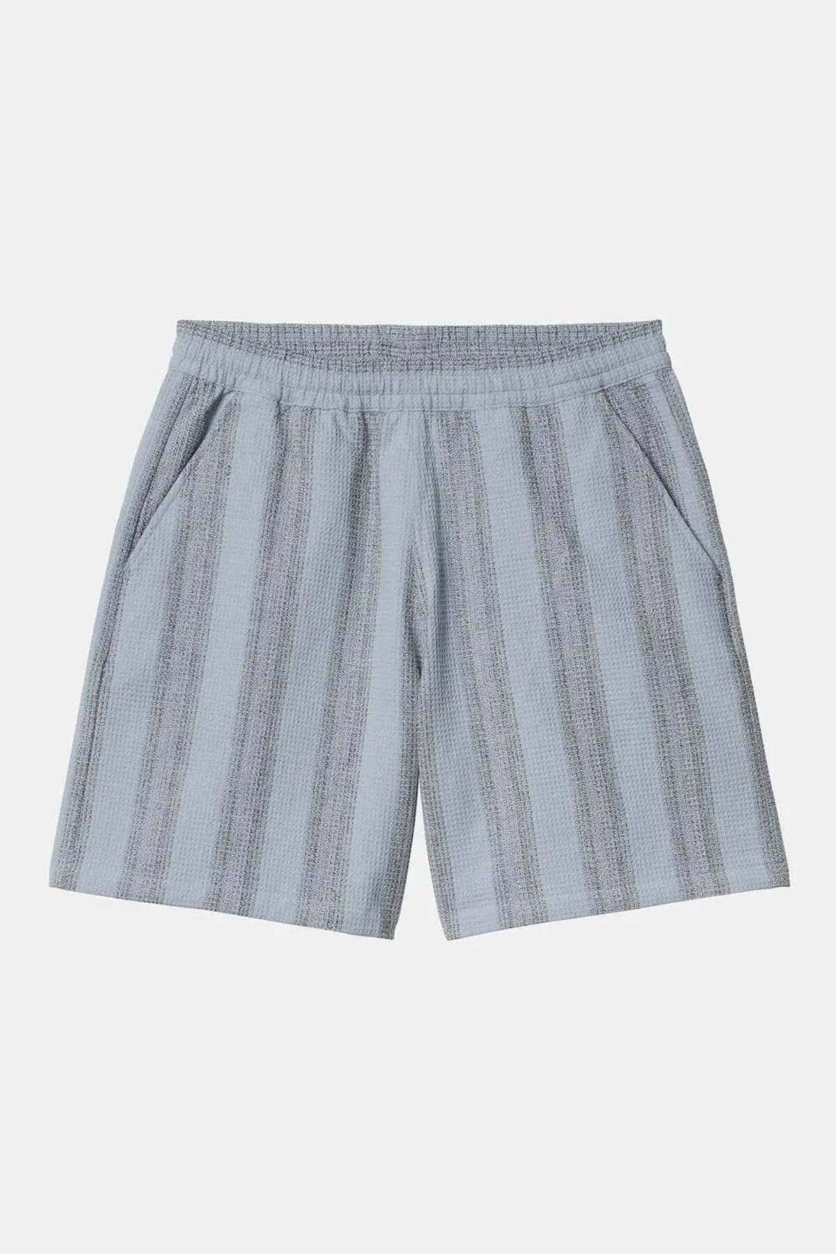 American Rag Cie Dodson Short - Mavi Unisex Şort, Gerçek Bedeniyle Konforlu ve Makinede Yıkanabilir