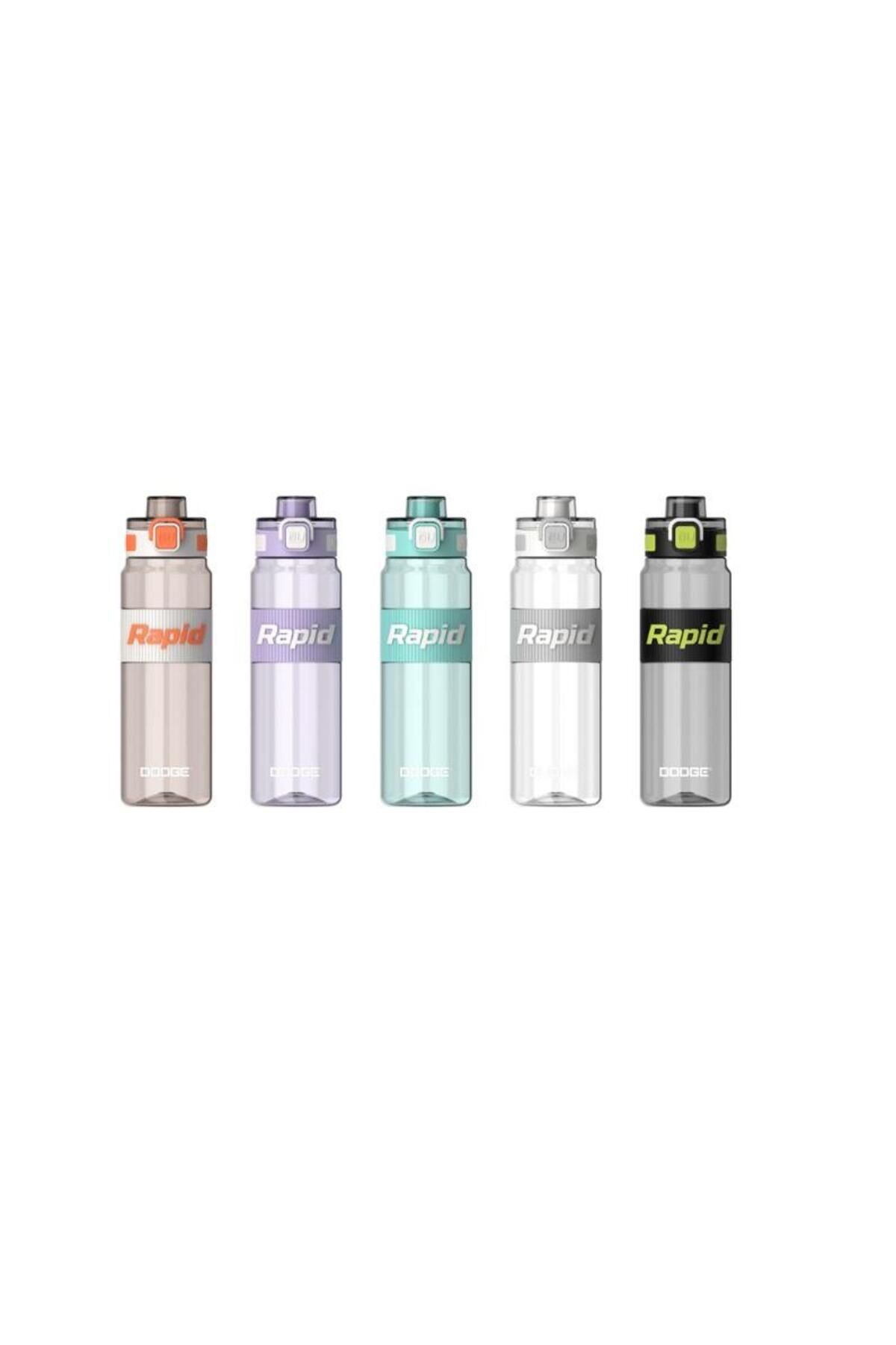 DODGE Tritan Water Bottle Matara (Suluk) Dl-24632 (Karışık Renk 1 Adet)