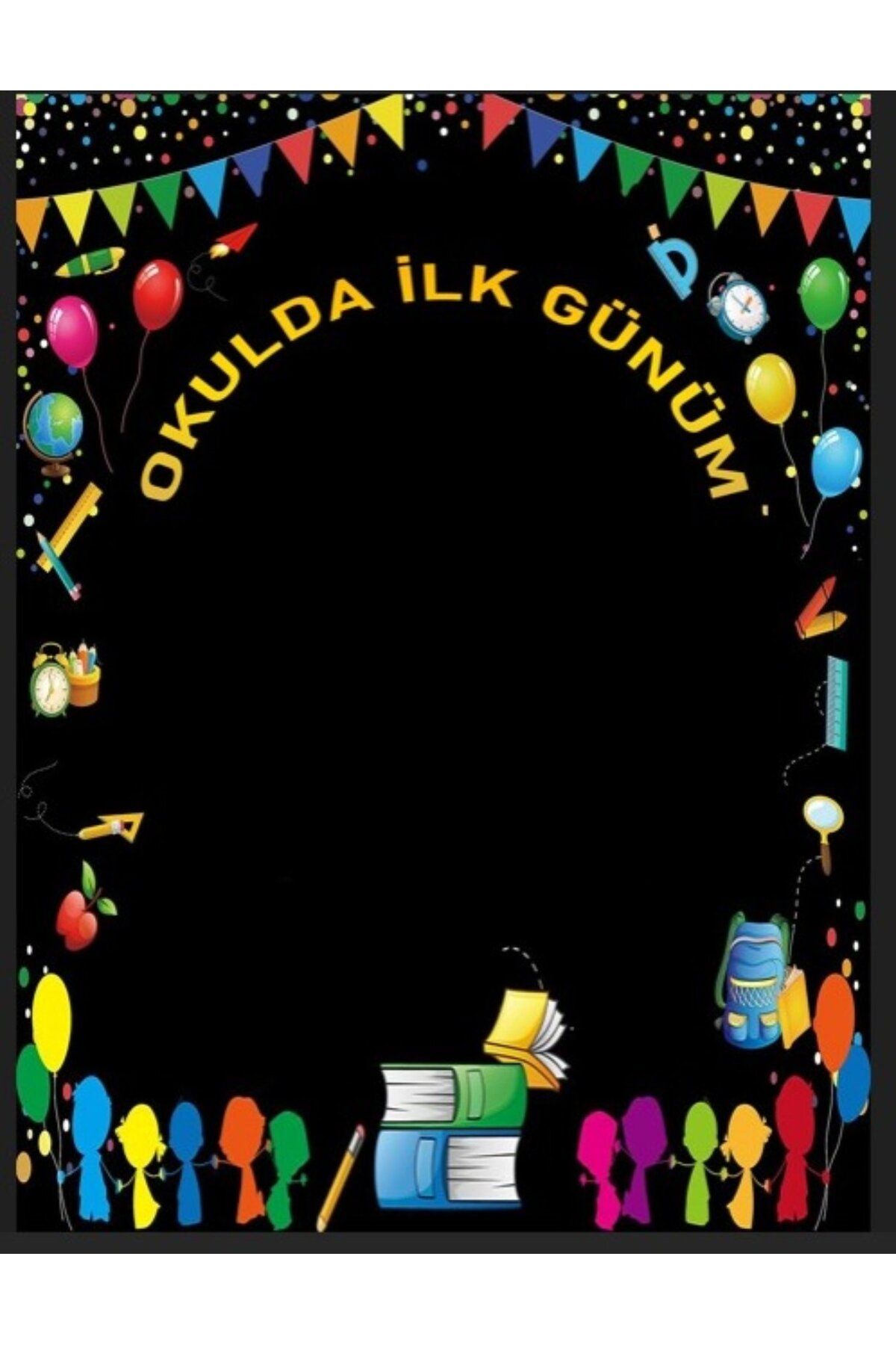 PROMISEBACKDROP2 OKULDA İLK GÜNÜM 150x200 KUMAŞ PANO OKUL ETKİNLİK