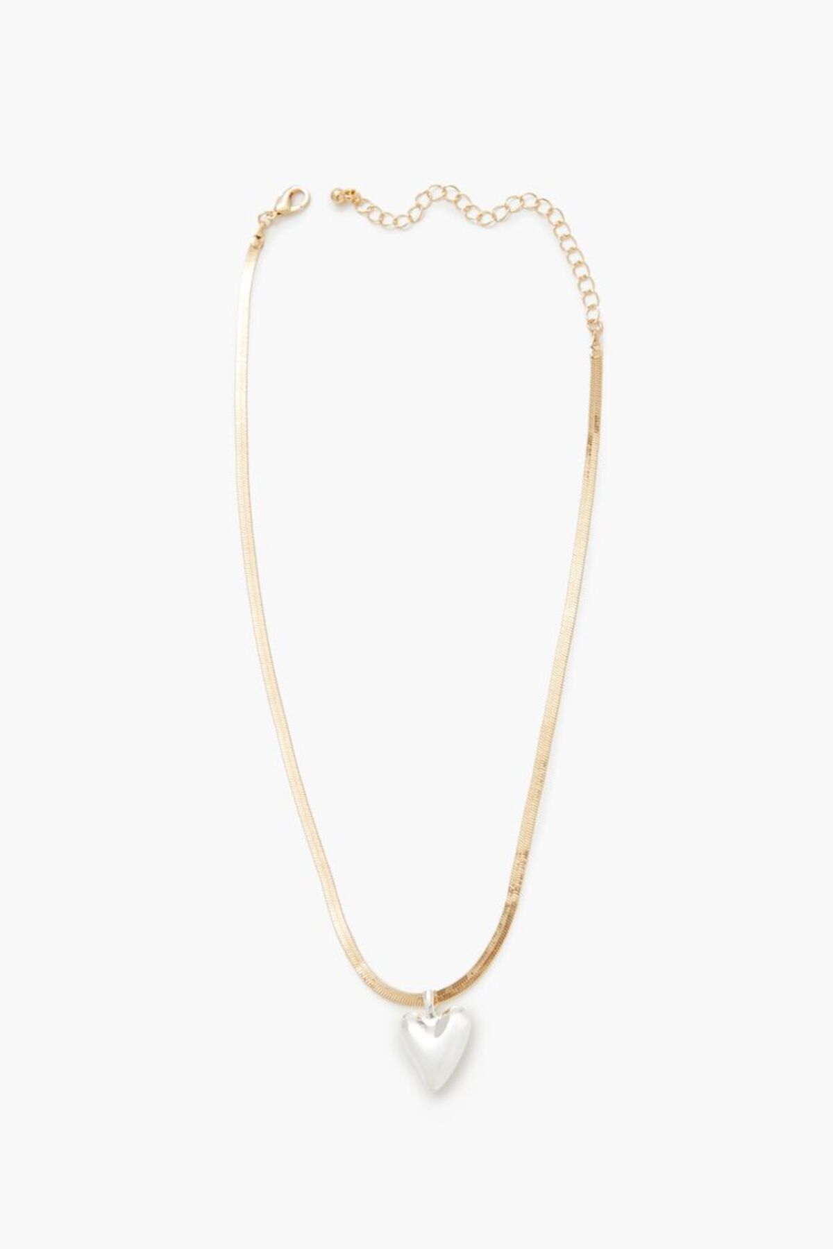 Forever 21 Kalp Charmlı Kolye