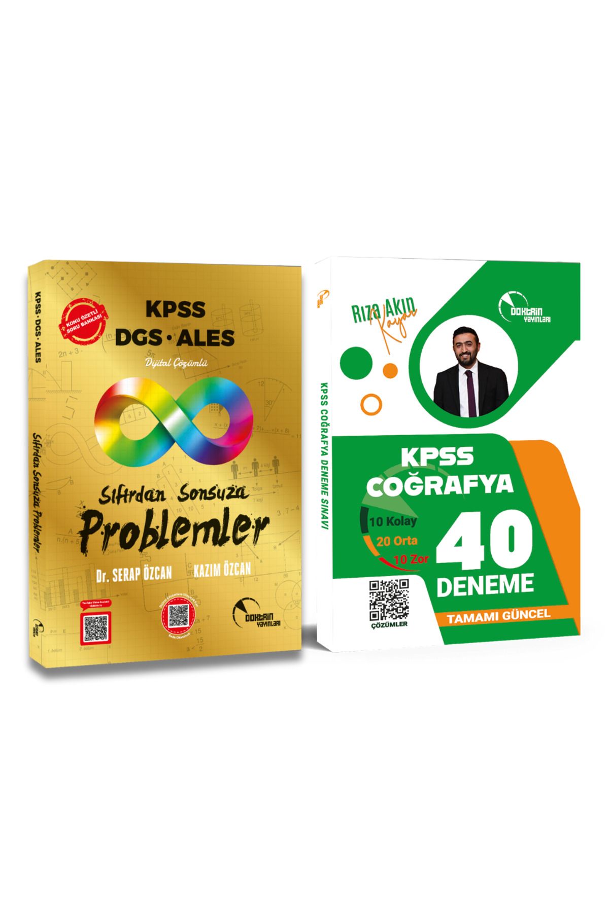 Doktrin Yayınları 2026 KPSS Coğrafya Deneme Seti (2026 KPSS Coğrafya Deneme + KPSS DGS ALES Problemler)