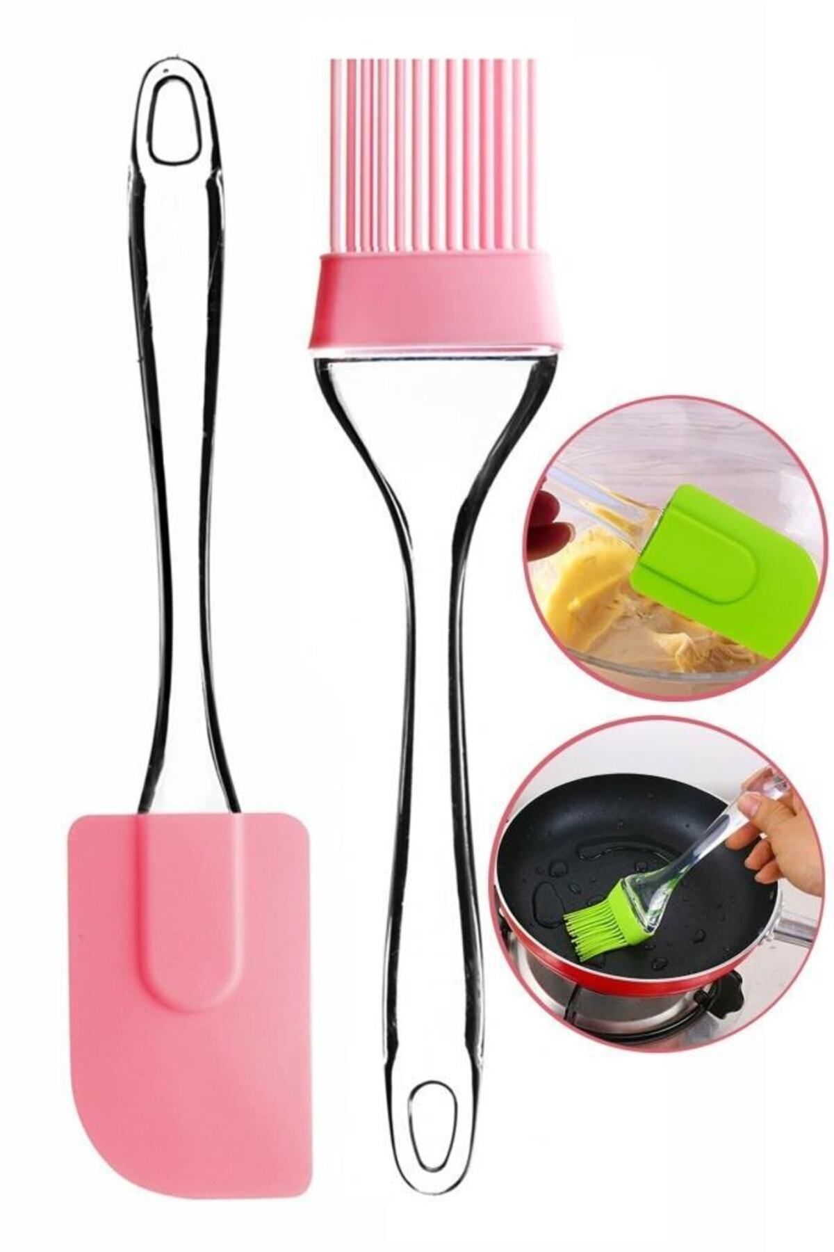 ERC Silikon Spatula Fırça Seti 2'li