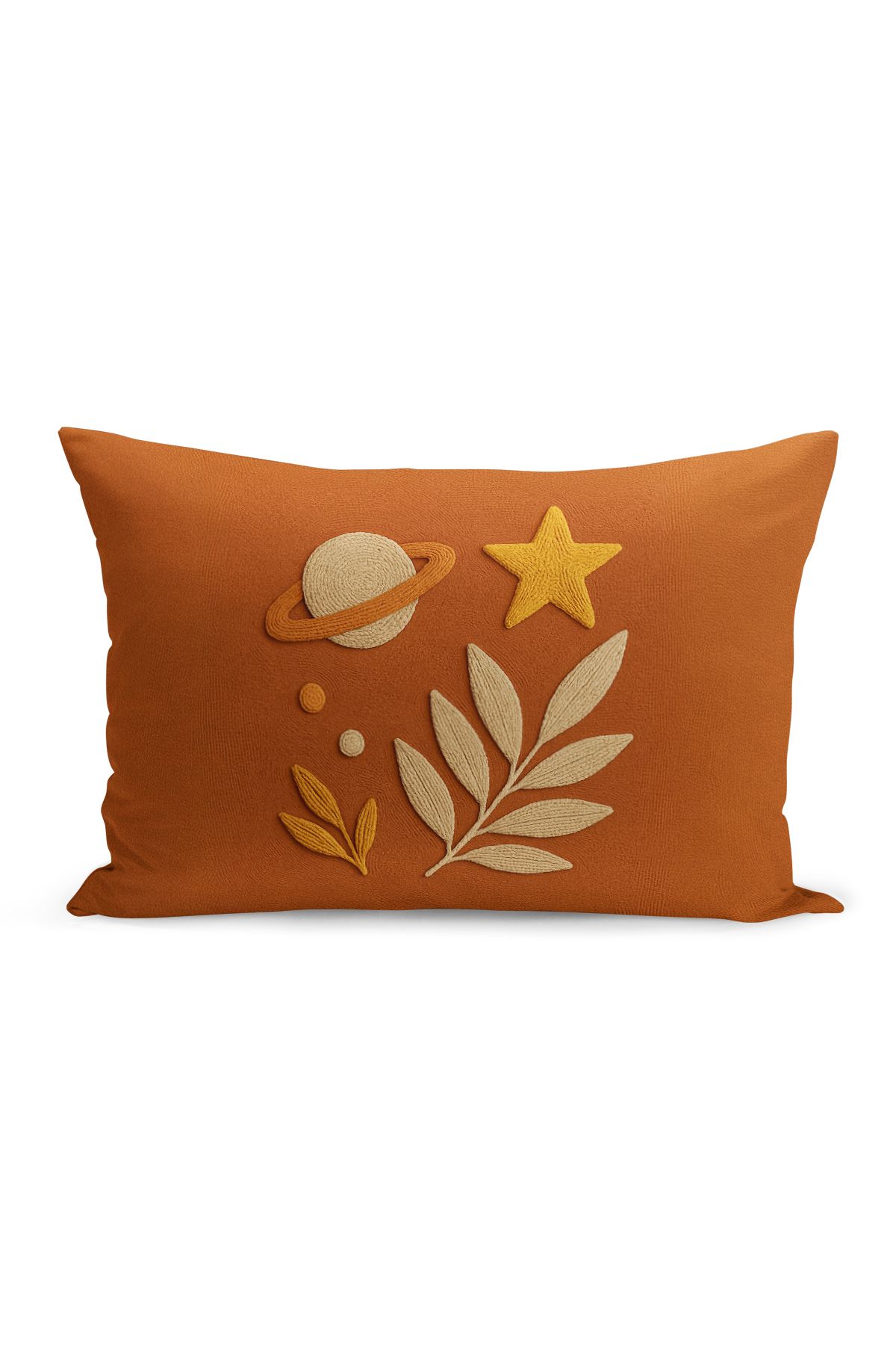 Bertille Home-Set de 3 huse de pernă cu imprimare digitală pe două părți (aspect de broderie cu model de puncție) 5