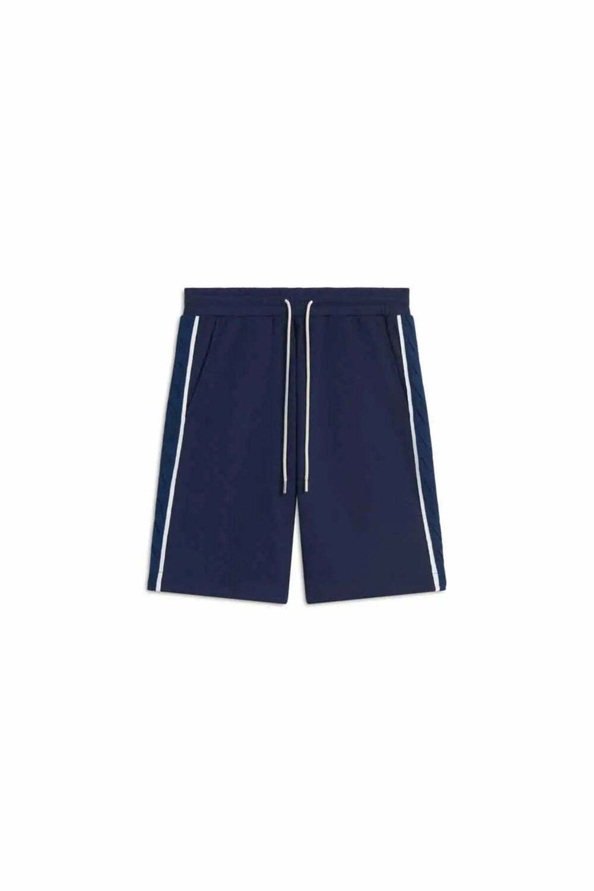 American Rag Cie Konforlu Navy Kısa Eşofman Şort - Torsades Modeli, 100% Polyester