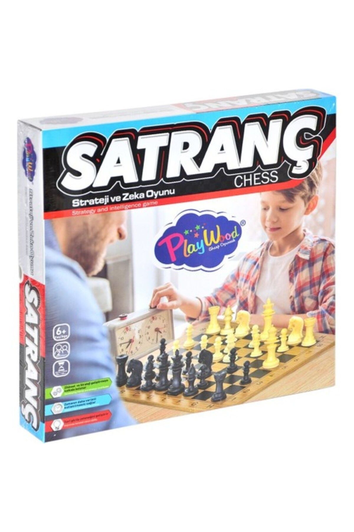 Onyıl Hediyelik Playwood Ahşap Satranç
