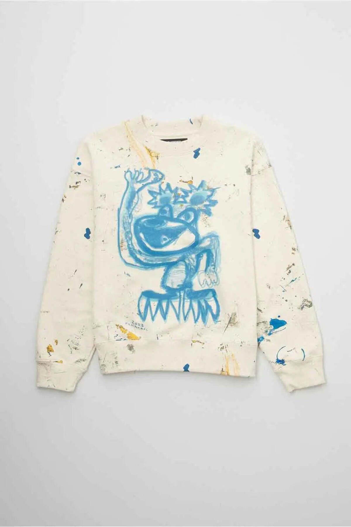 American Rag Cie Unique Jerry Sweatshirt - DOMREBEL Heavyweight 500GSM Loopback French Terry