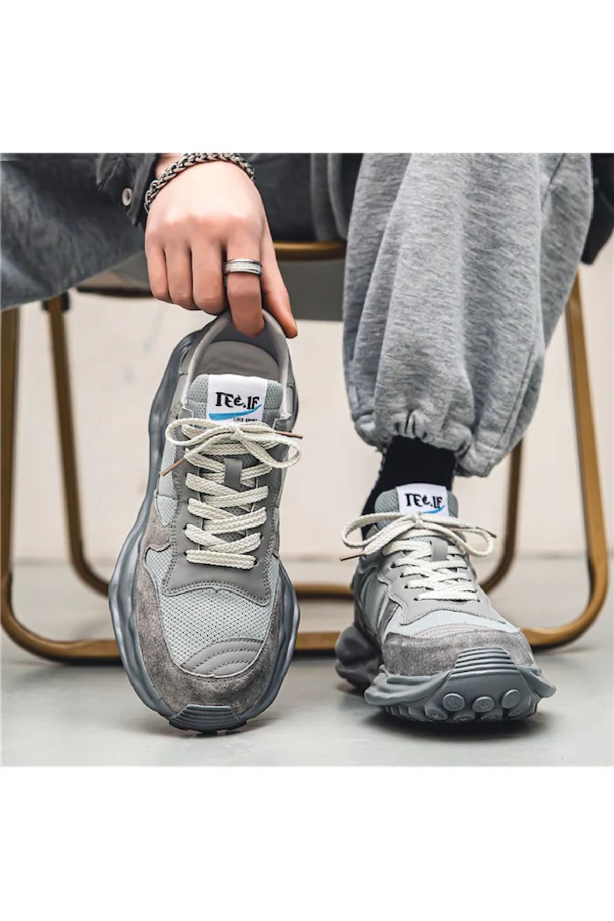 AyShop Yazlık Nefes Alabilen Rahat Spor Ayakkabı