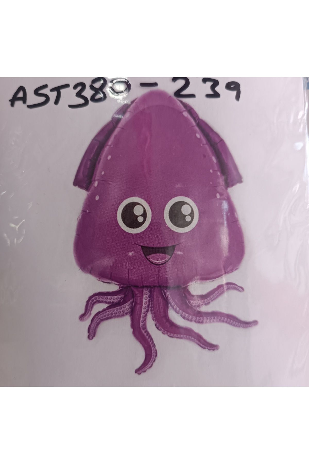 Store Gülen ahtapot folyo balon
