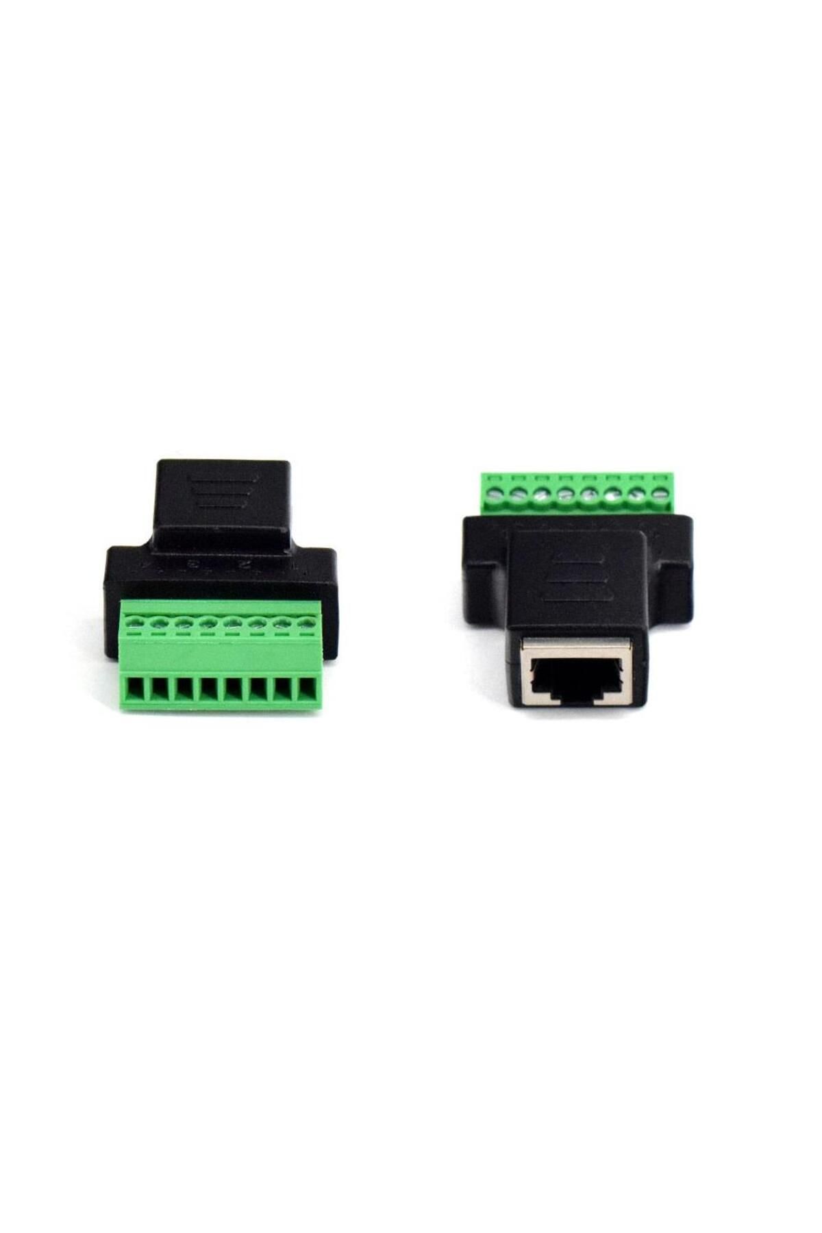 Mykablo RJ45 Cat. 5/Cat. 6 Klemensli Jack - Dişi