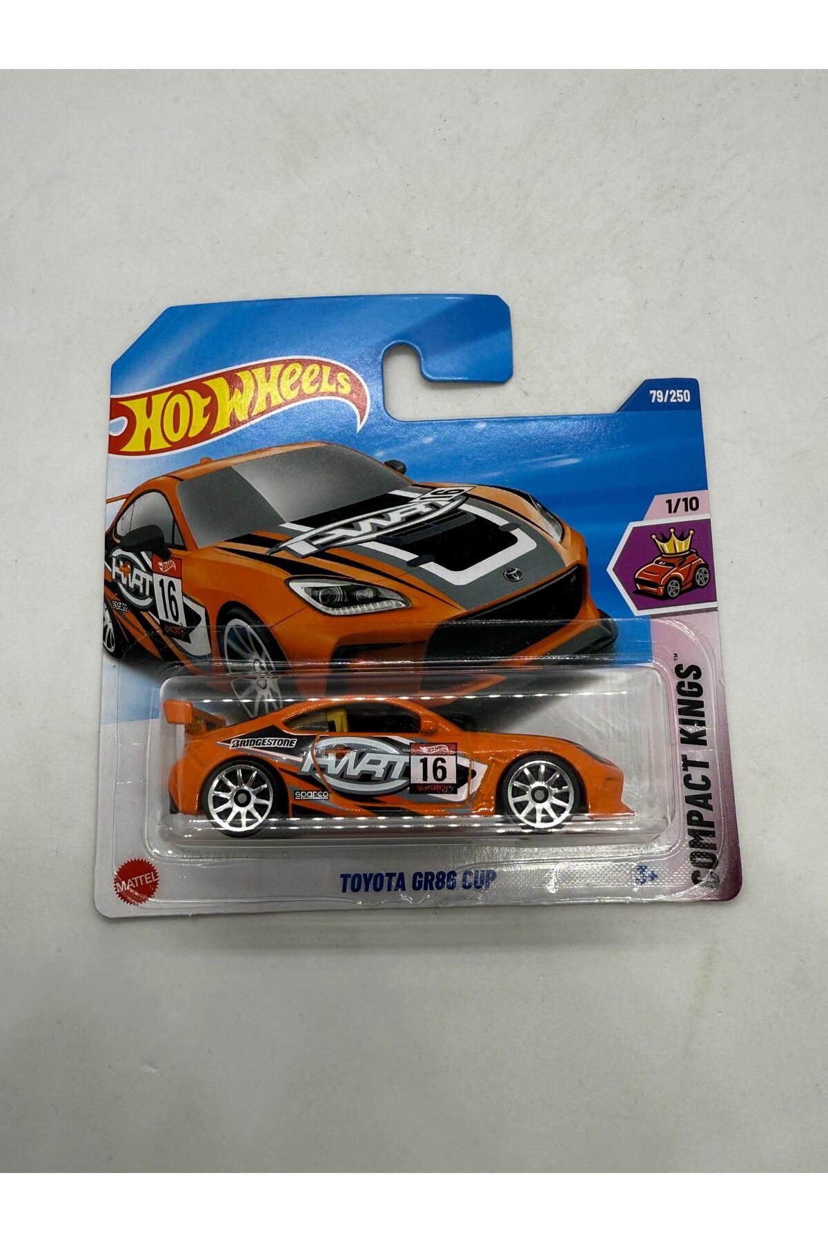 HOT WHEELS Toyota GR86 Cup *Turuncu