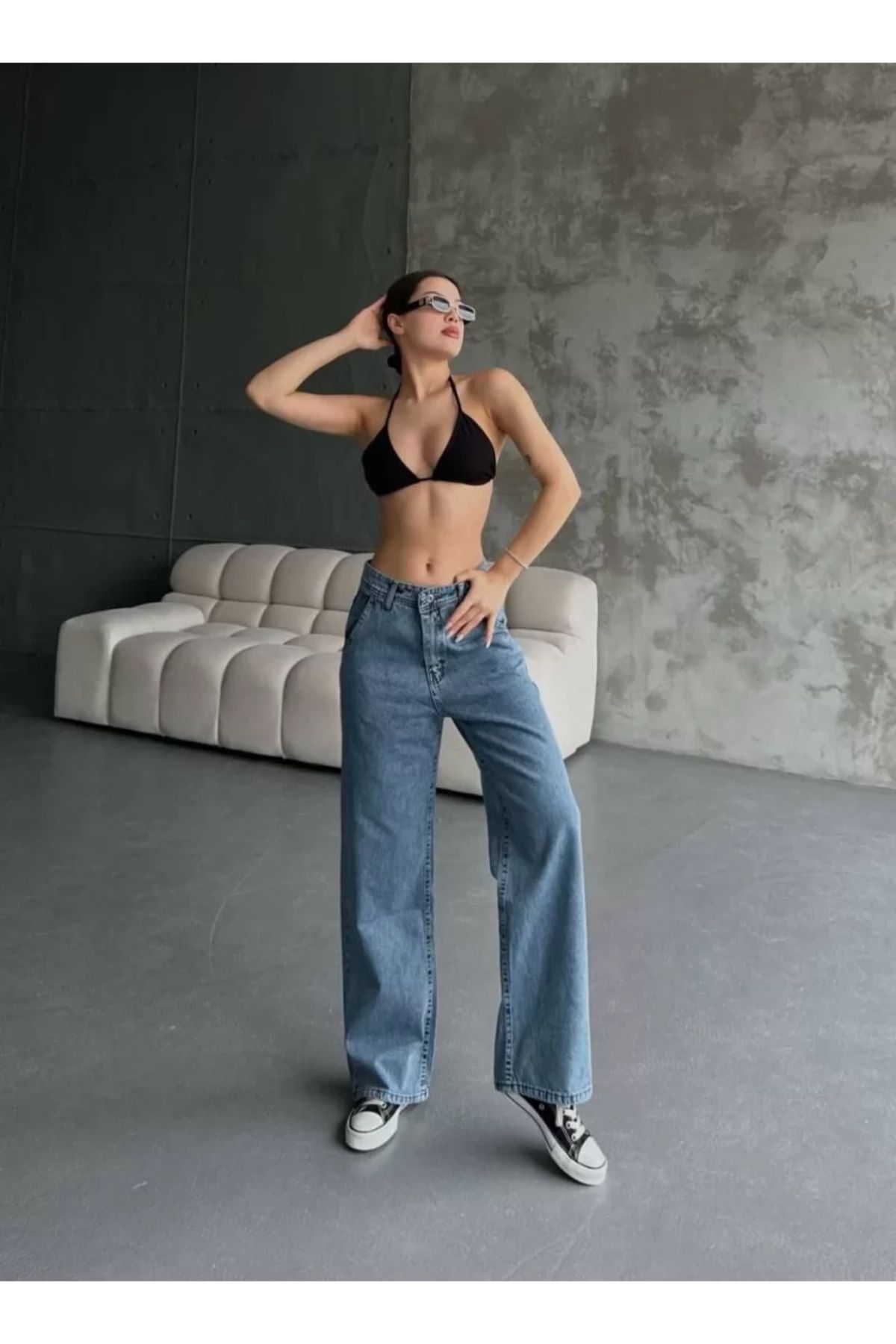 ruum fashions Palazzo Jeans Pantolon