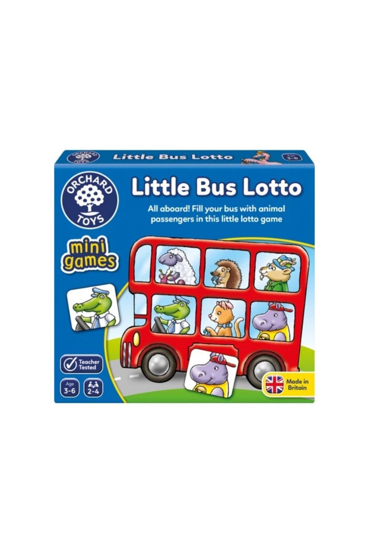 Orchard Toys Küçük Otobüs Lotto