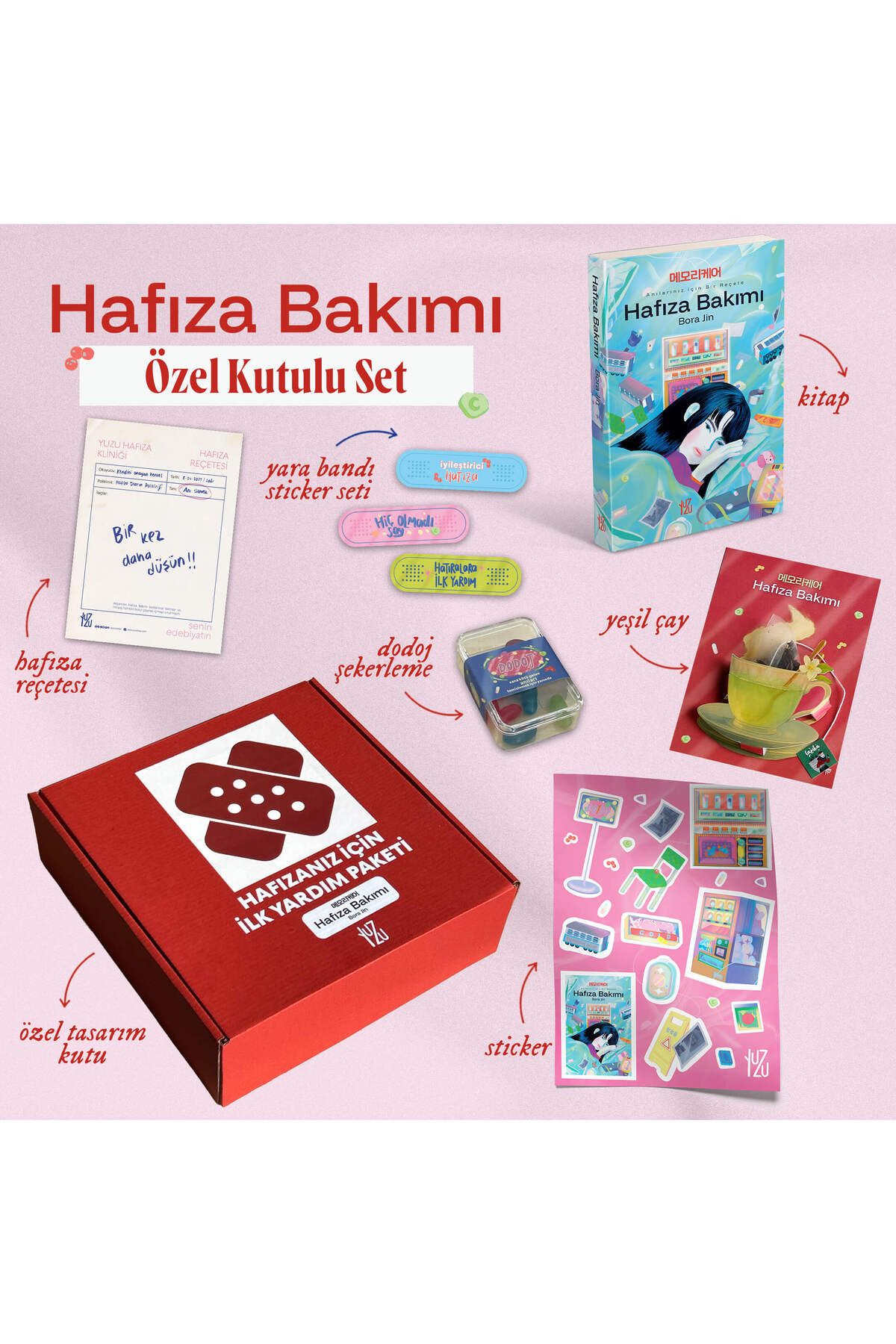 Yuzu Kitap Hafıza Bakımı İlk Yardım Seti