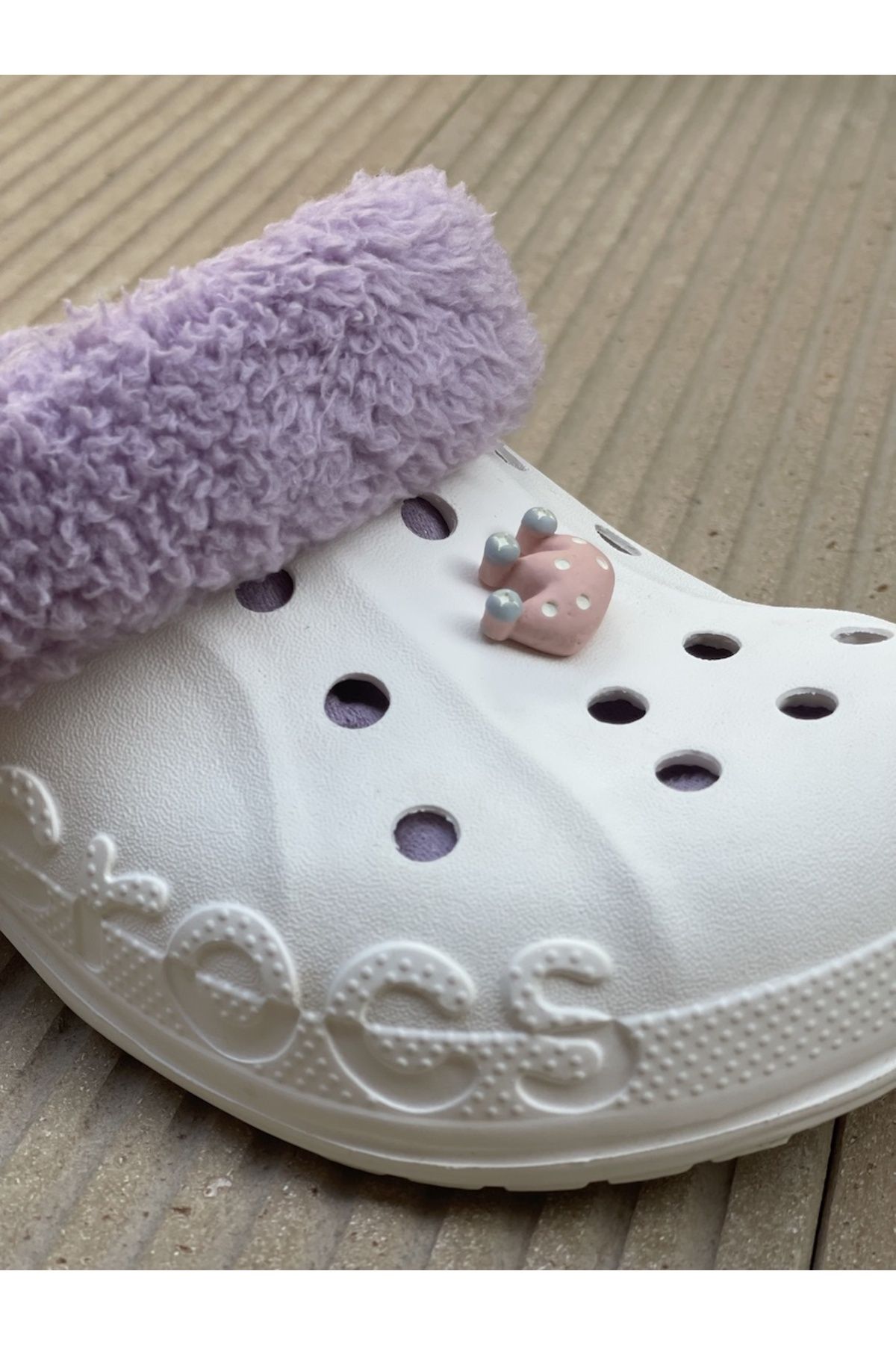 Crocs 3D Crown Taç Crocs Süsü/ 3 Boyutlu Crocs Jibbtiz/Üç Boyutlu Terlik Süsü