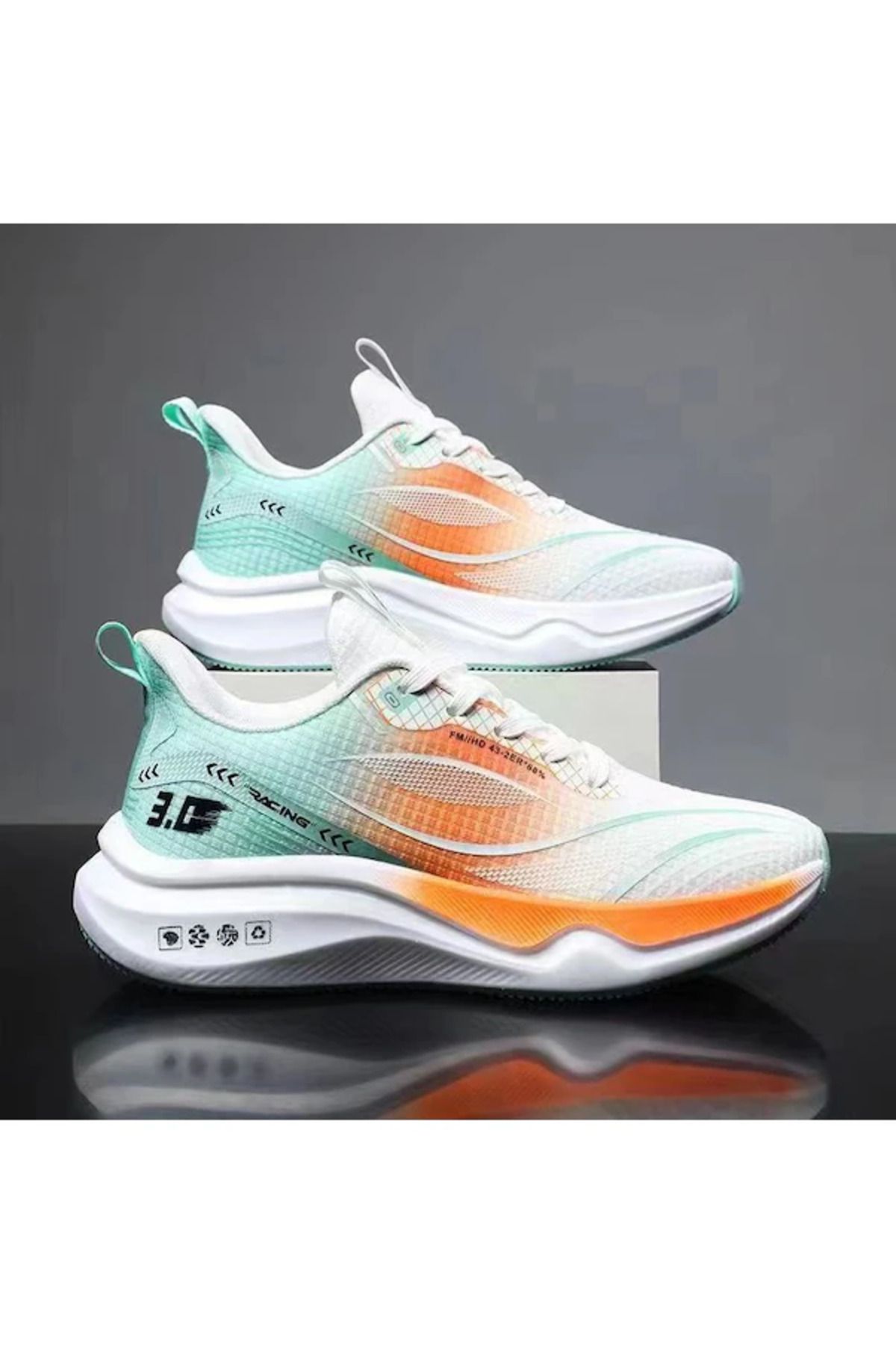 AyShop Erkek Yazlık Koşu Yürüyüş Yumuşak Taban Rahat Spor Ayakkabı