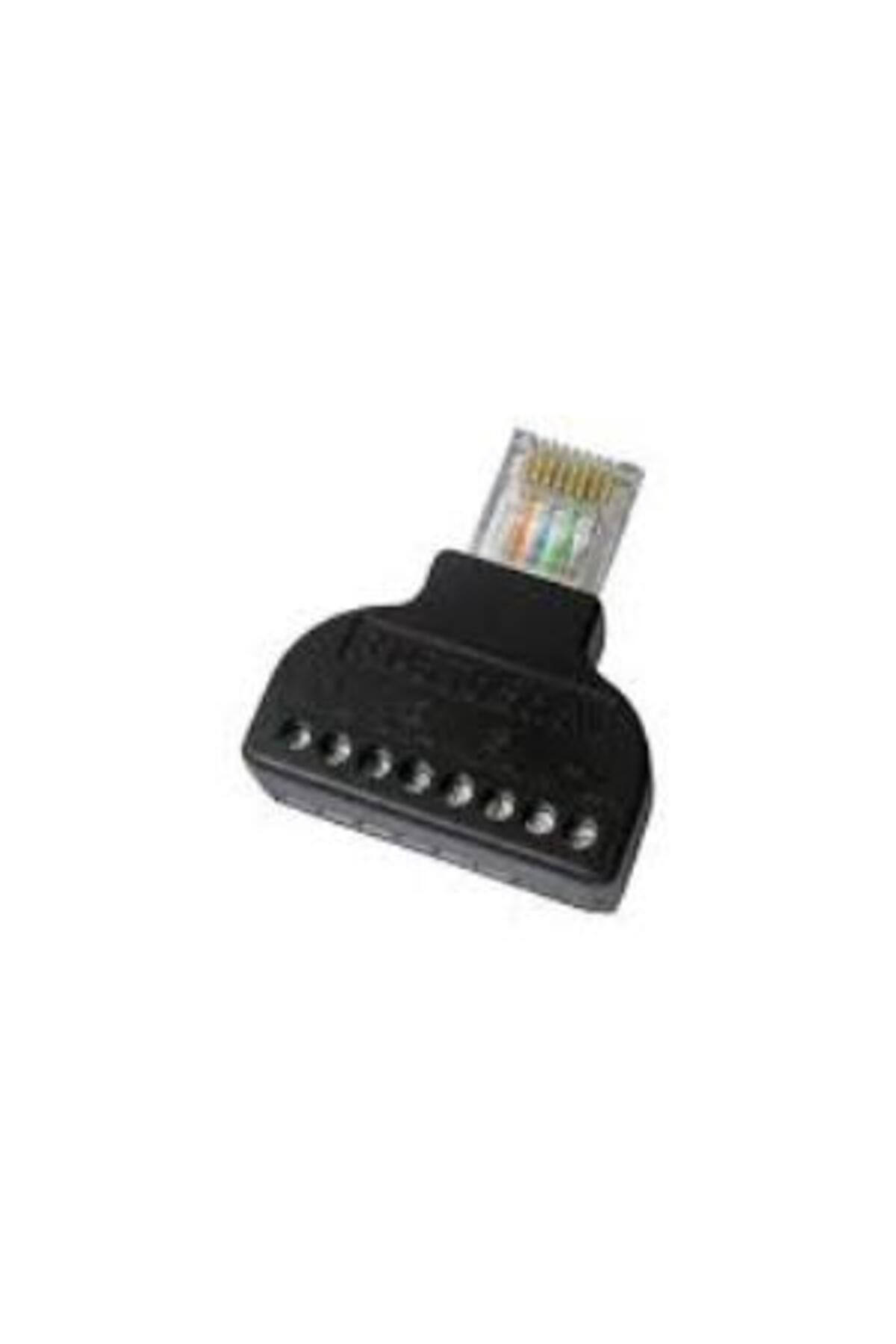 Mykablo RJ45 Klemensli Network Konnektör - Erkek