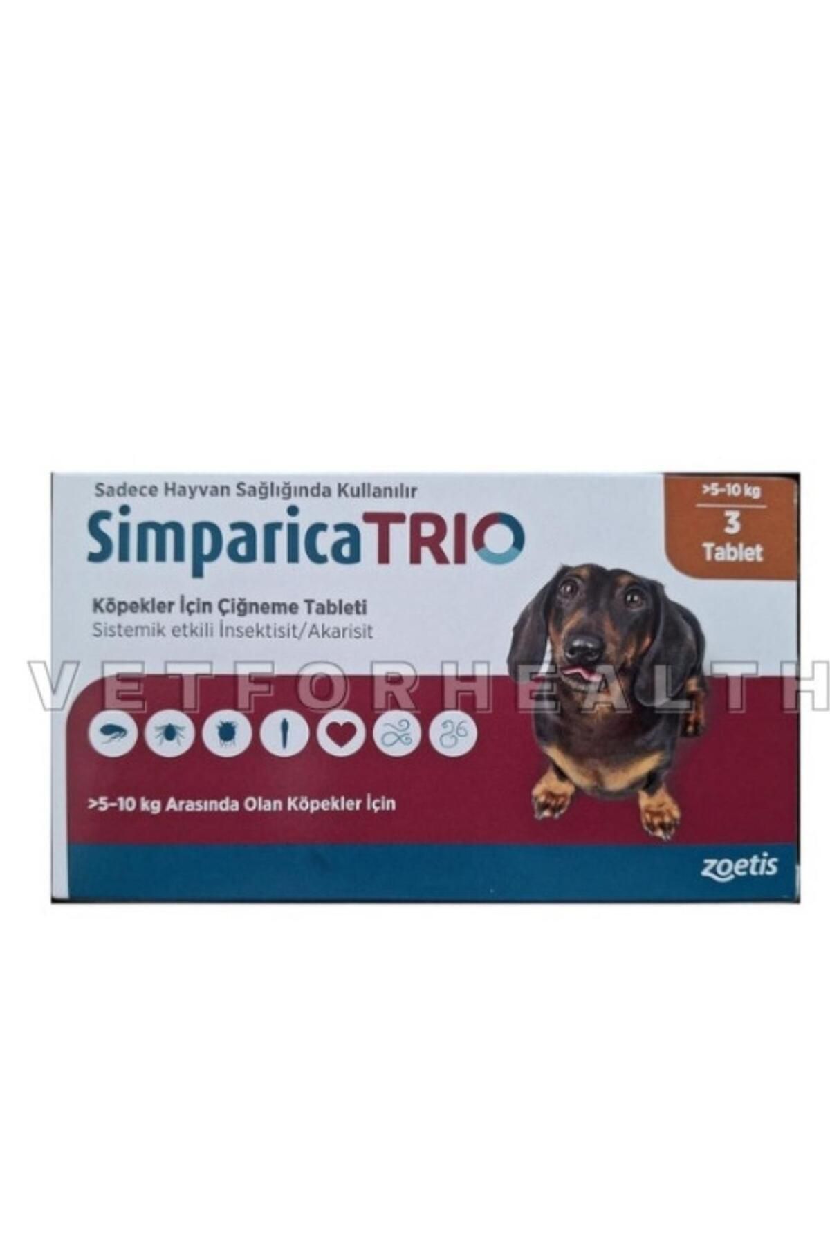 ZOETİS 5-10 KG ARASI KÖPEKLER İÇİN İÇ DIŞ PARAZİT