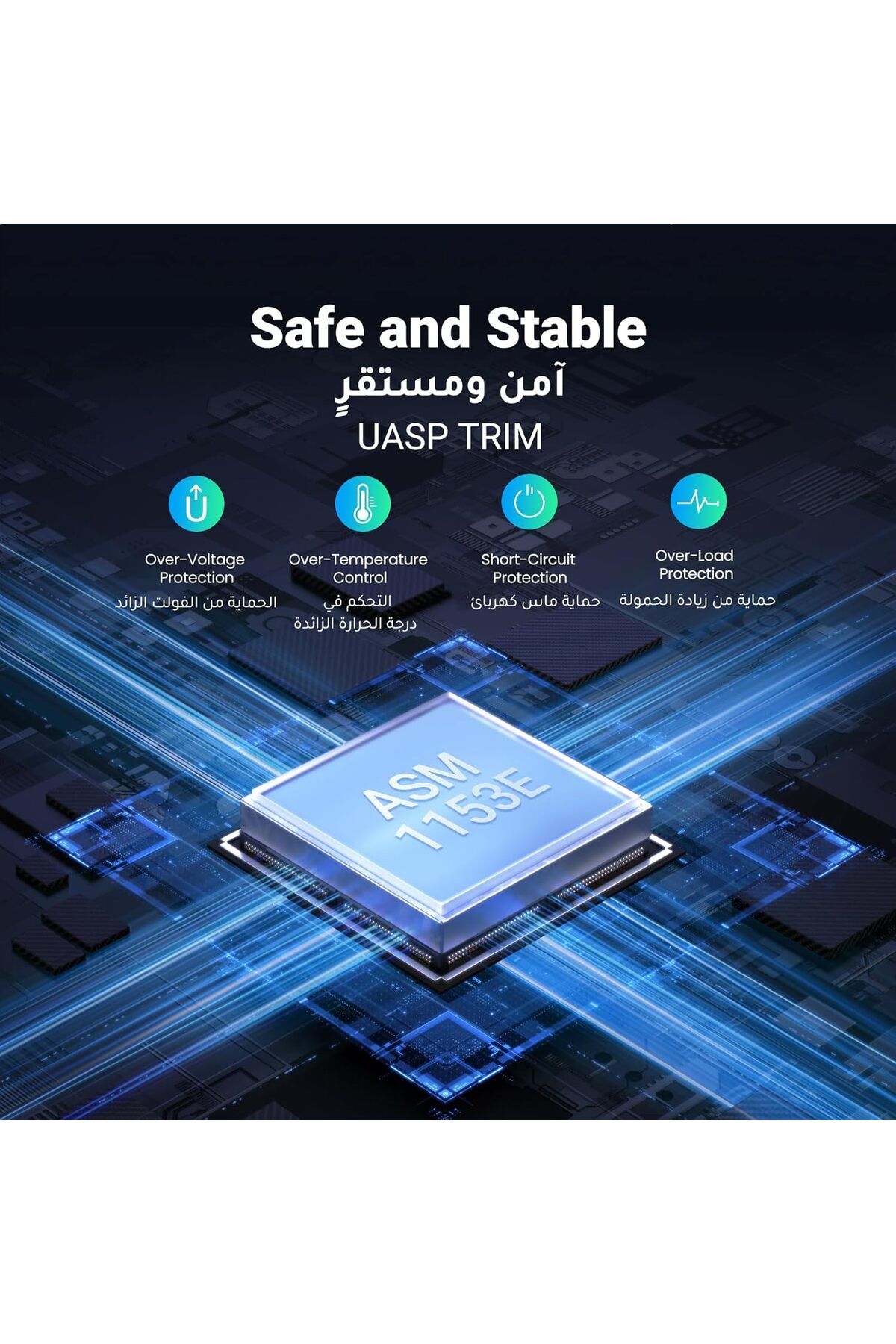 Ugreen-Hard Drive Enclosure Adapter USB 3.0 to SATA External Hard Disk Case Compatible for 2.5 Inch 5