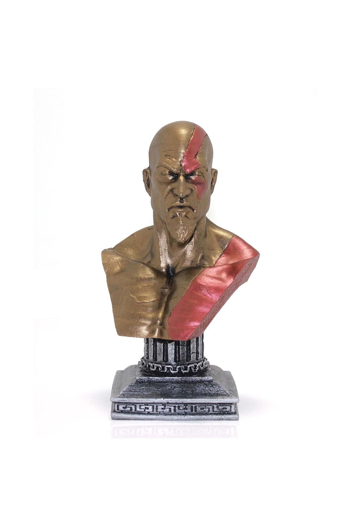 Mersi SHOP Savaş Tanrısı Büst Figür – 18 × 10 cm