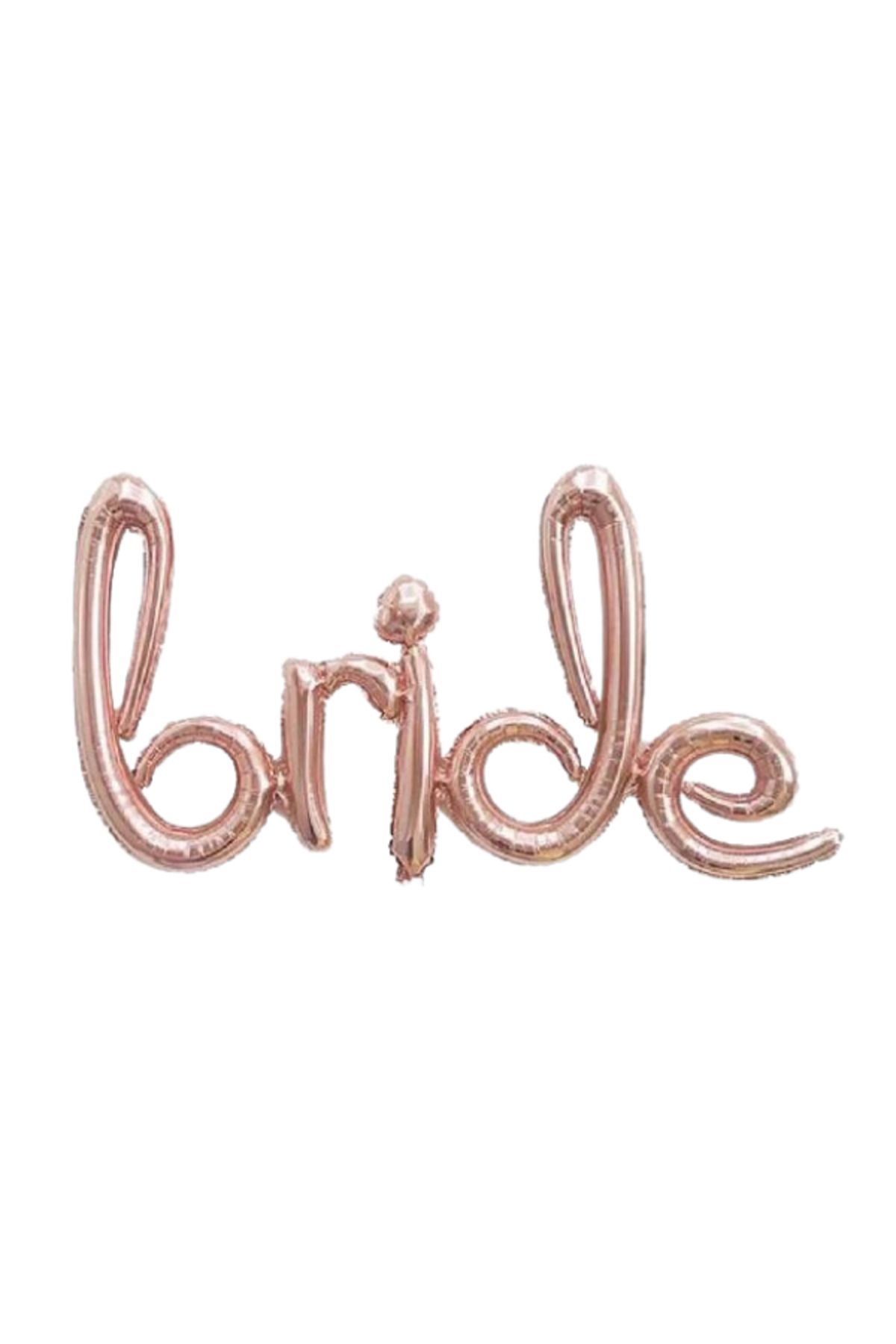 PartiCompany Bride Yazılı Folyo Harf Balon (16 inç)