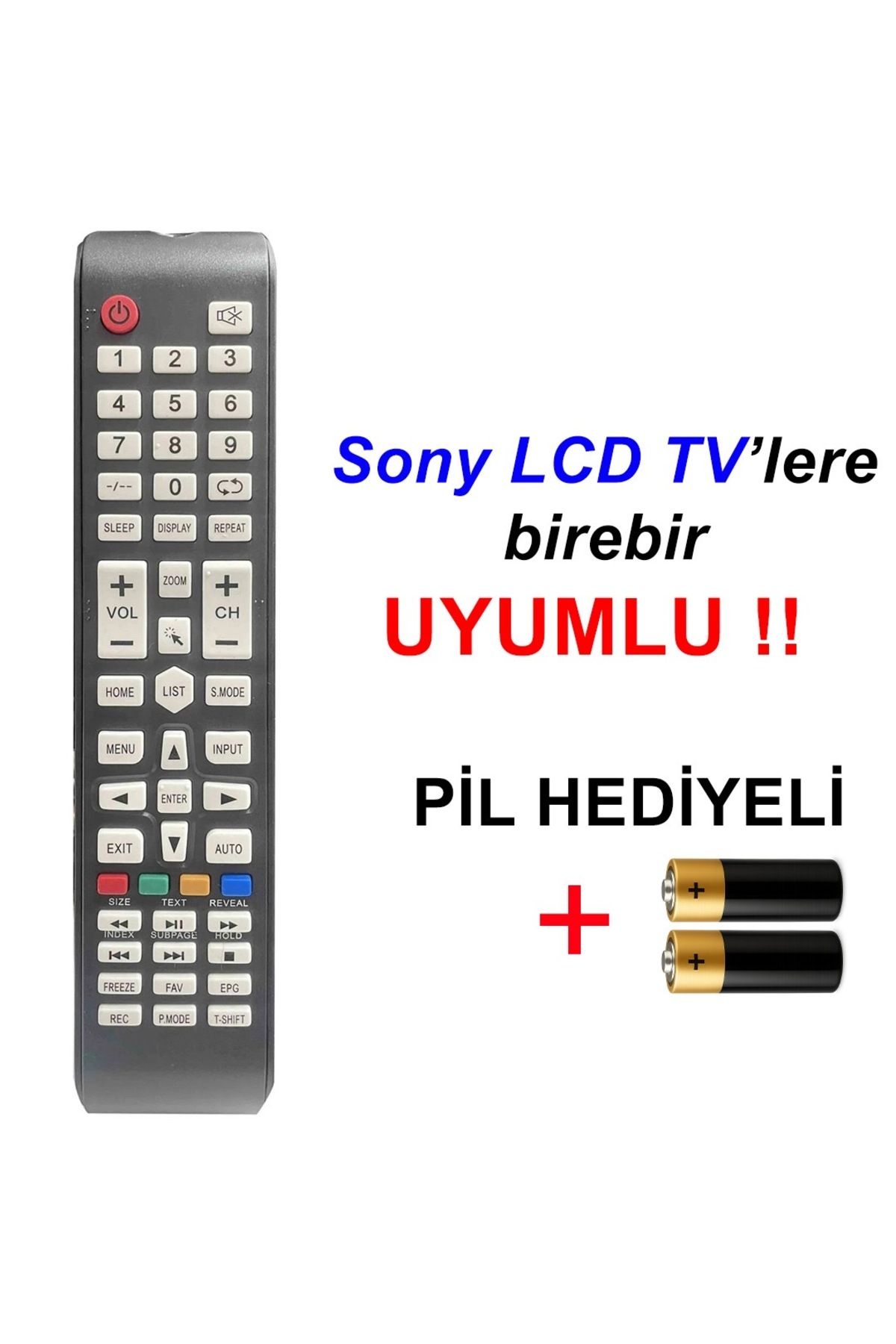 Suntel RONAX LCD TV’lere uyumlu kumanda